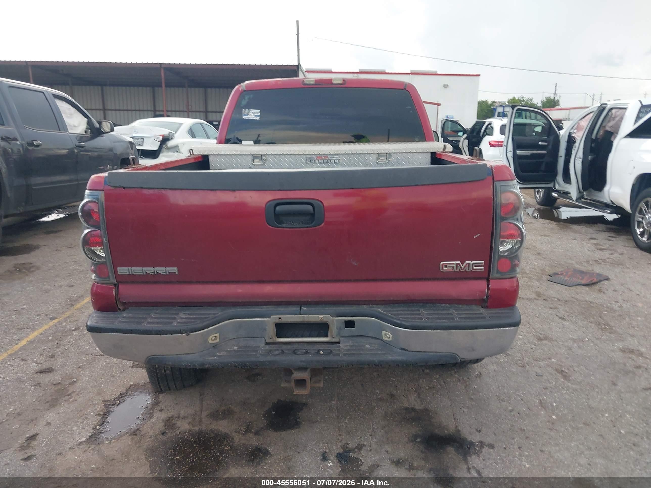 2001 Gmc Sierra 1500 Sle Maroon vin: 2GTEC19V911164564