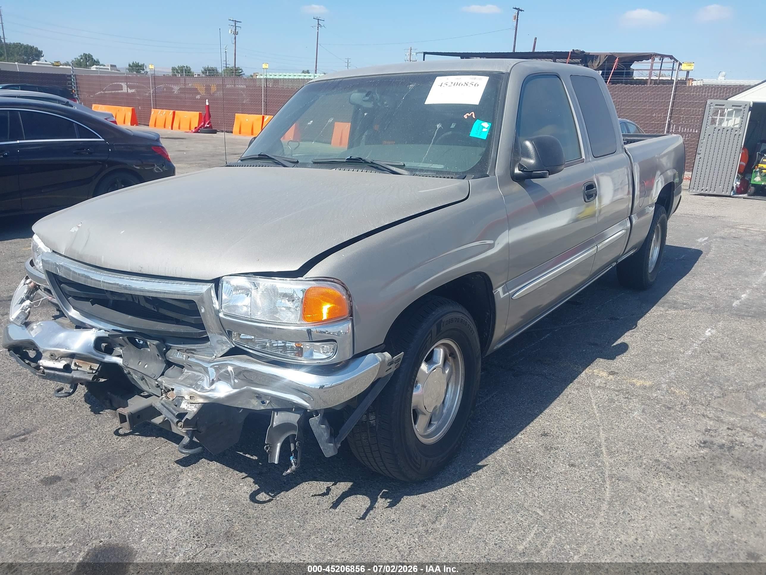 2003 Gmc Sierra 1500 Sle Champagne vin: 2GTEC19V931141031
