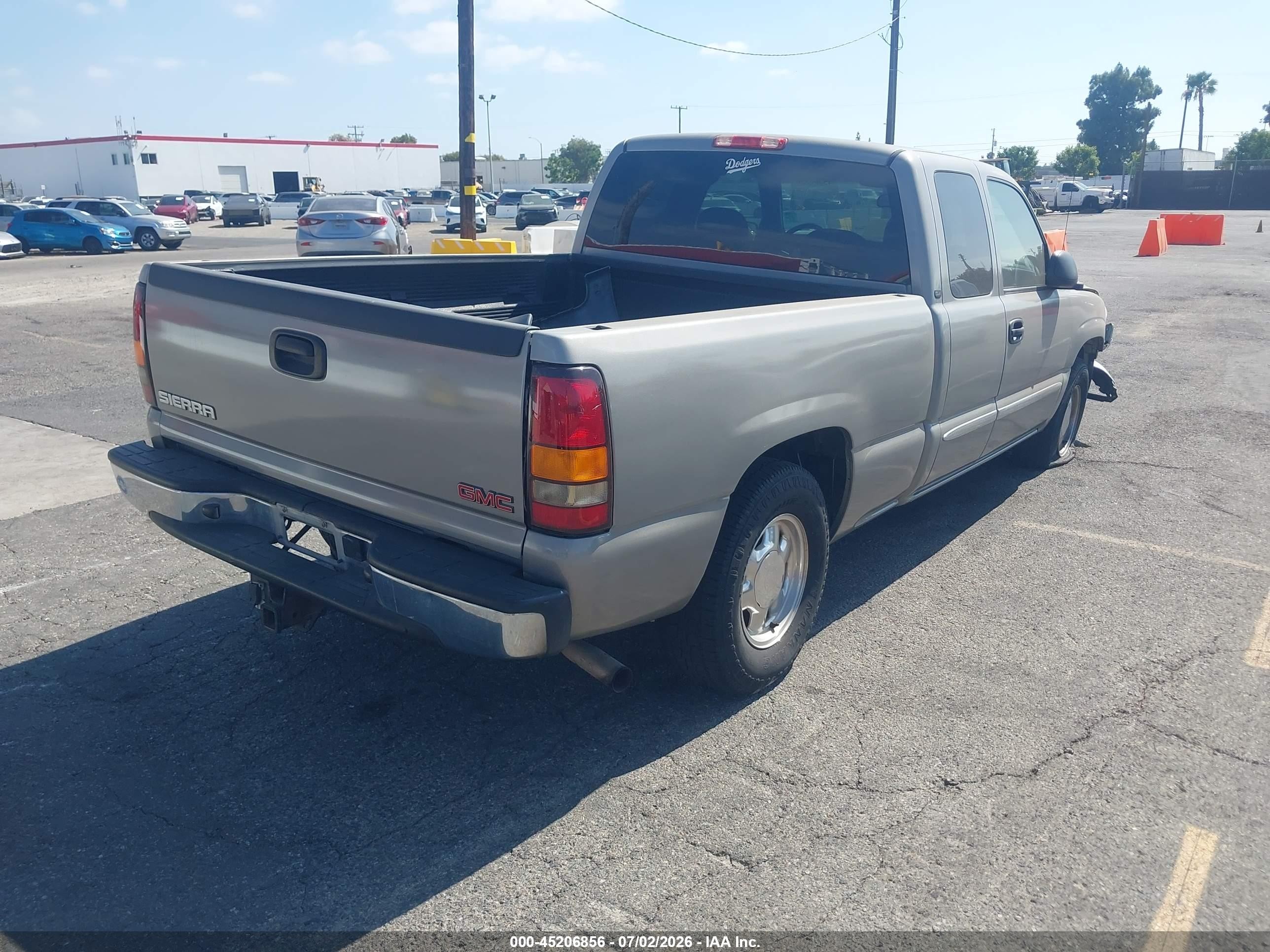 2003 Gmc Sierra 1500 Sle Champagne vin: 2GTEC19V931141031