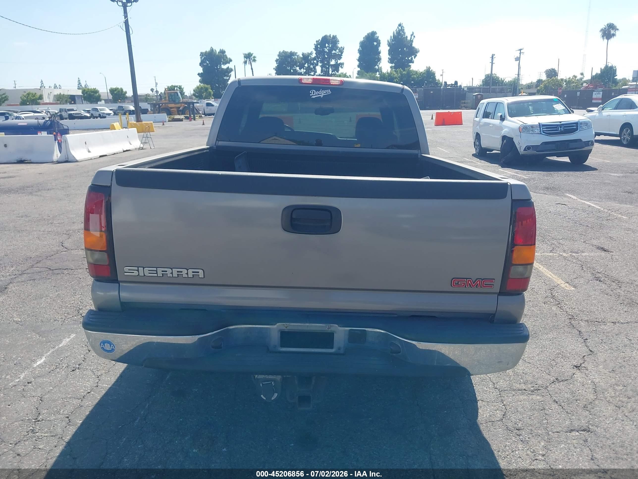 2003 Gmc Sierra 1500 Sle Champagne vin: 2GTEC19V931141031