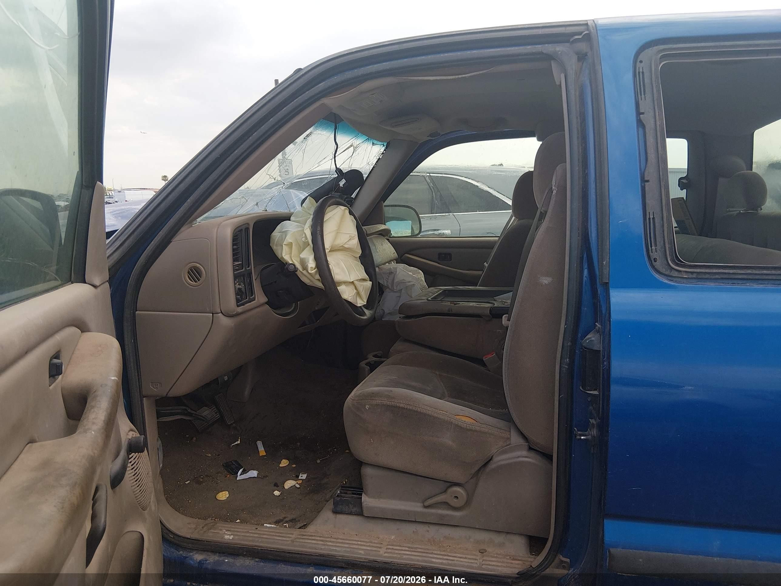 2004 Gmc Sierra 1500 Blue vin: 2GTEC19V941161524