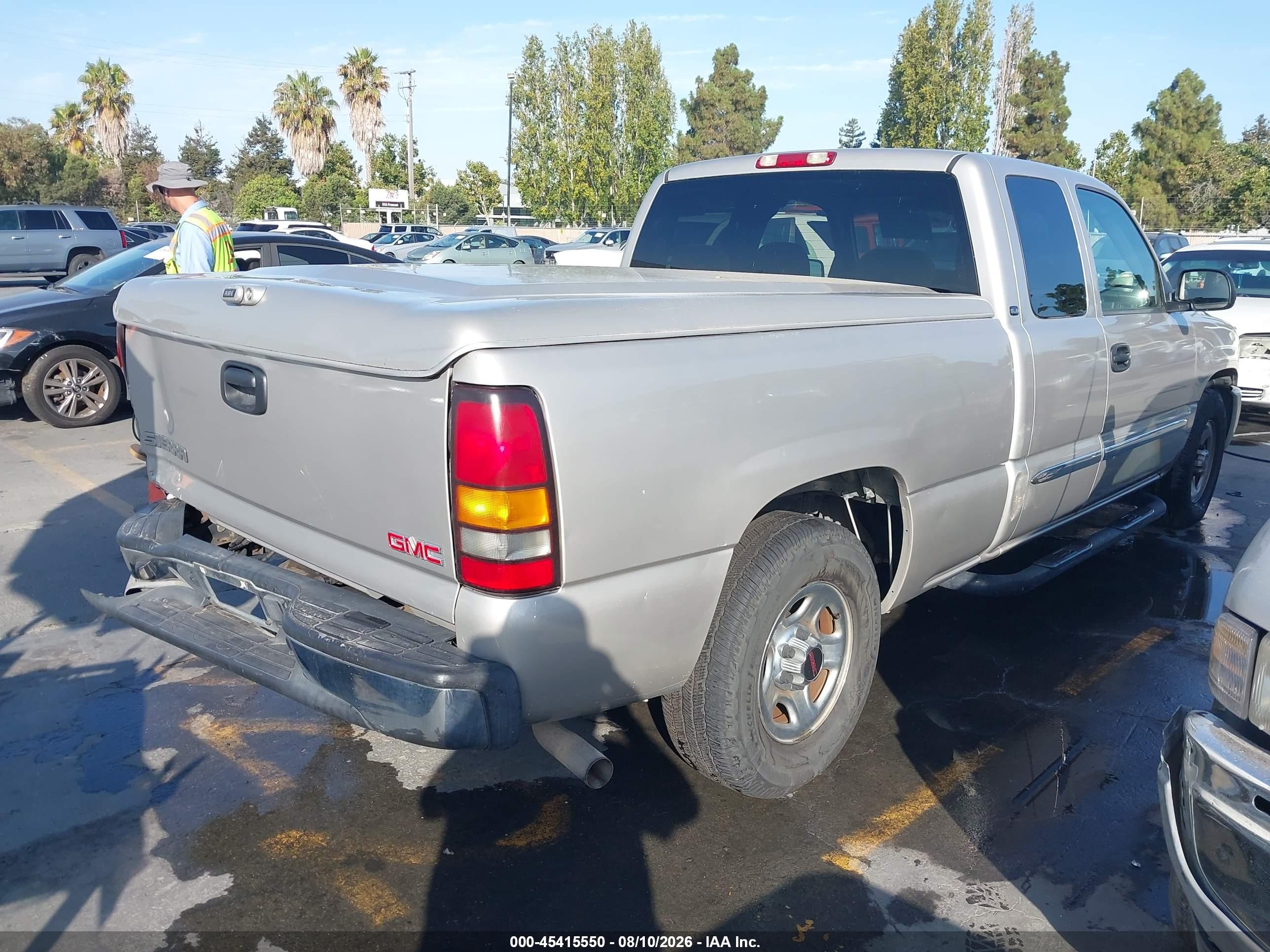 2004 Gmc Sierra 1500 Sle Желто-коричневый vin: 2GTEC19V941192255