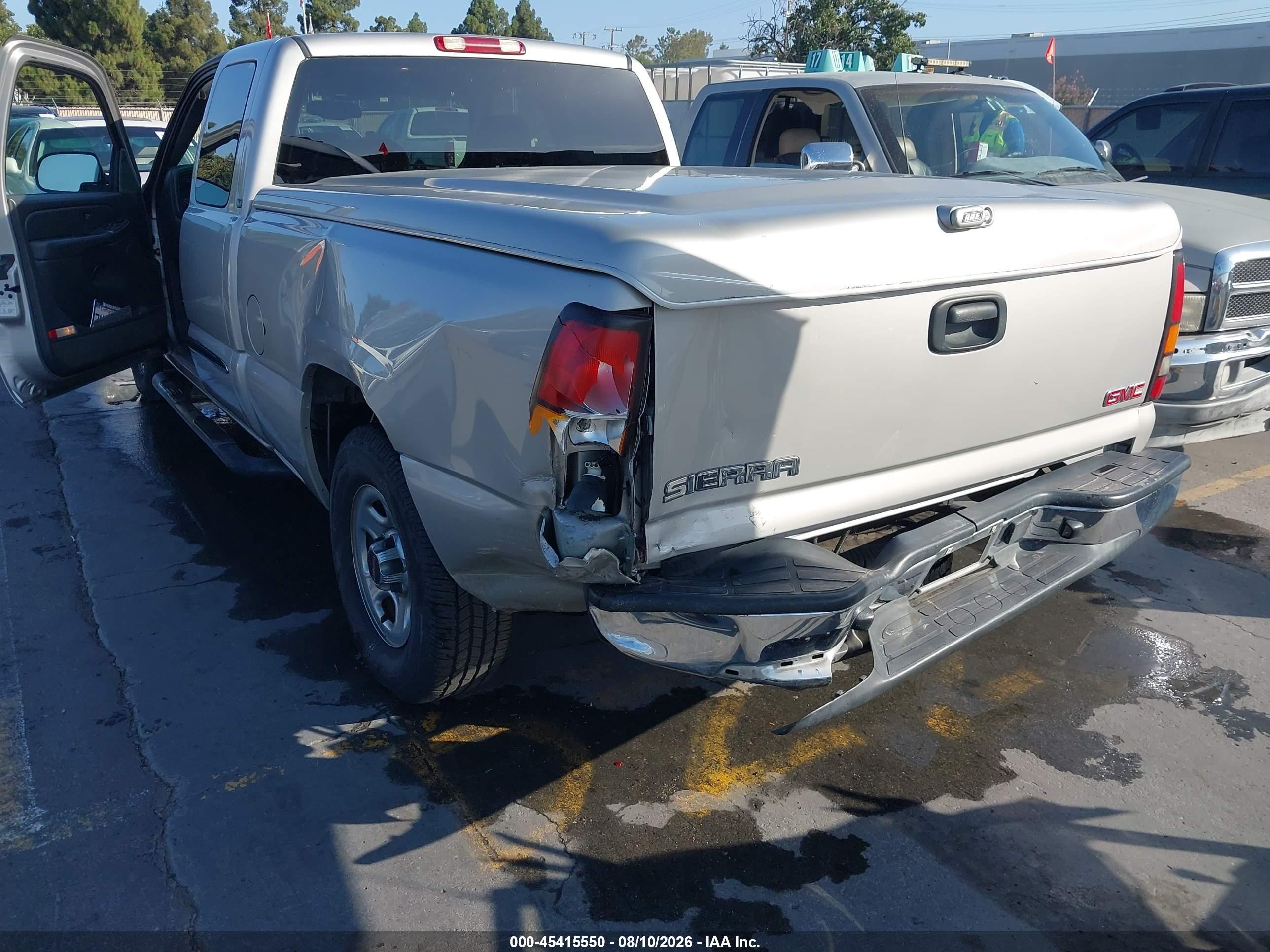 2004 Gmc Sierra 1500 Sle Желто-коричневый vin: 2GTEC19V941192255