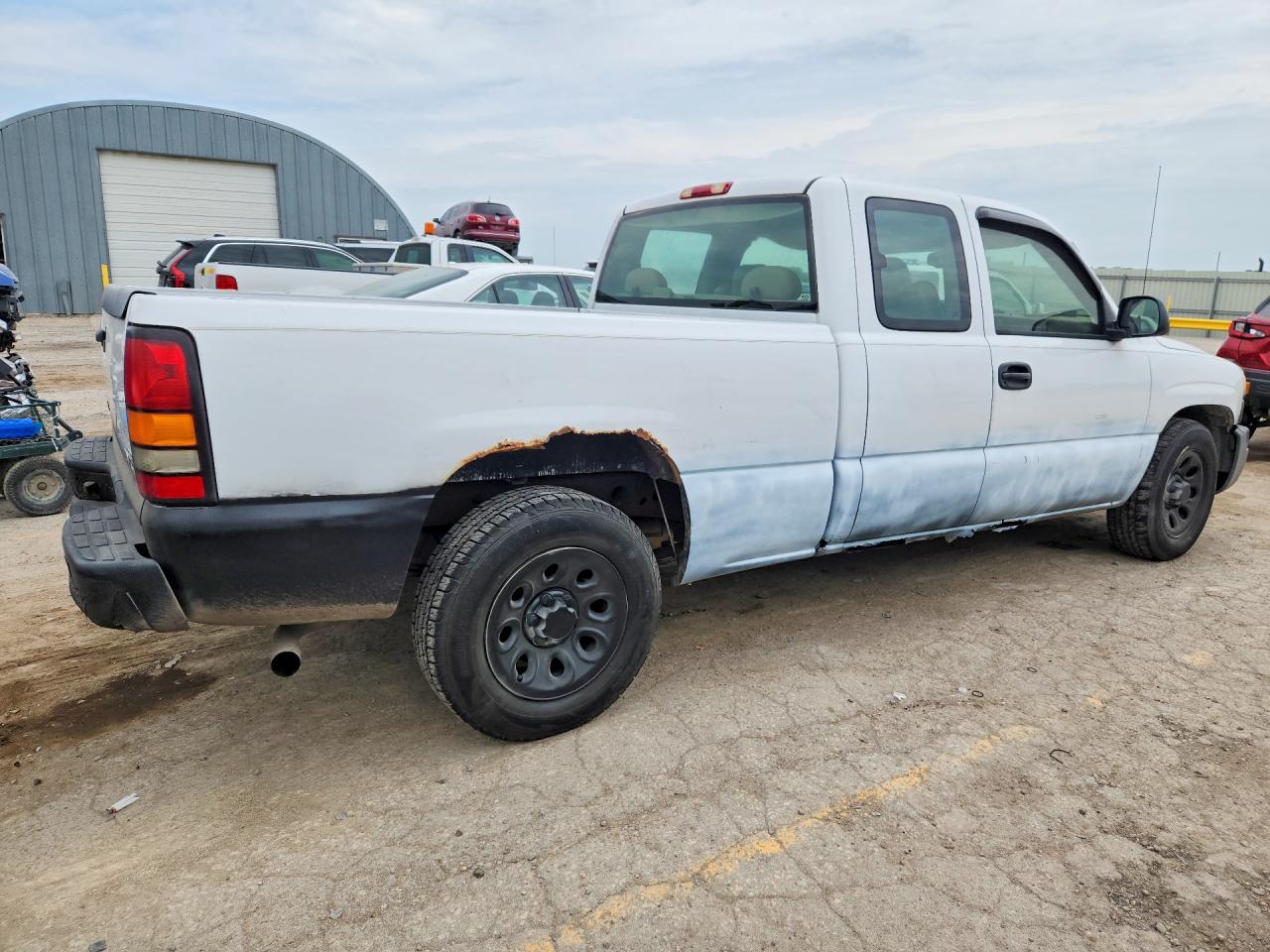 2006 Gmc New Sierra C1500 White vin: 2GTEC19V961139204