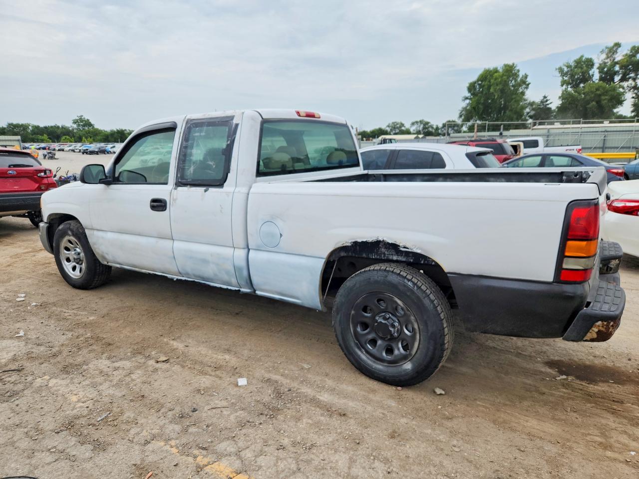 2006 Gmc New Sierra C1500 White vin: 2GTEC19V961139204