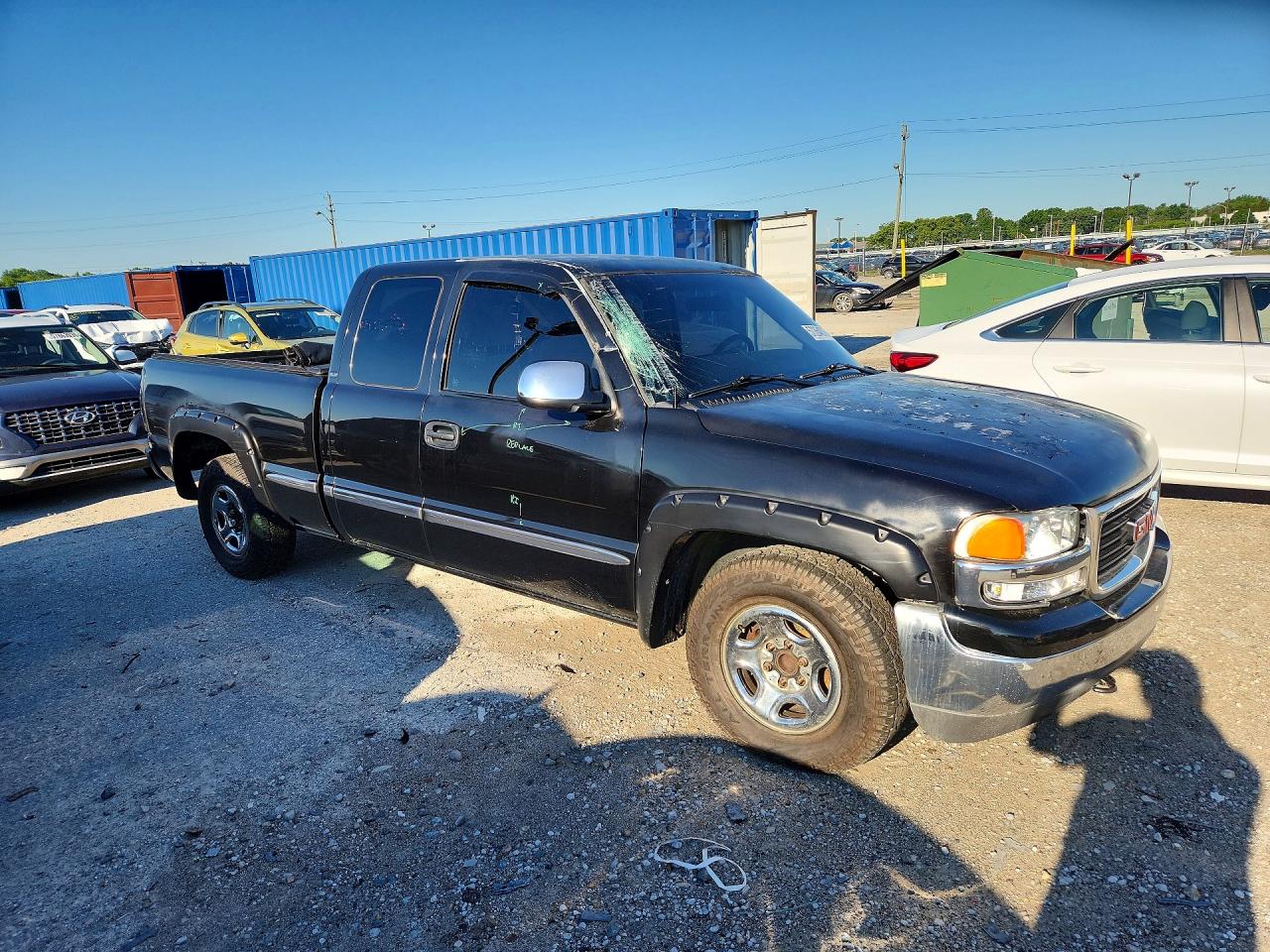 2000 Gmc New Sierra C1500 Black vin: 2GTEC19V9Y1401628