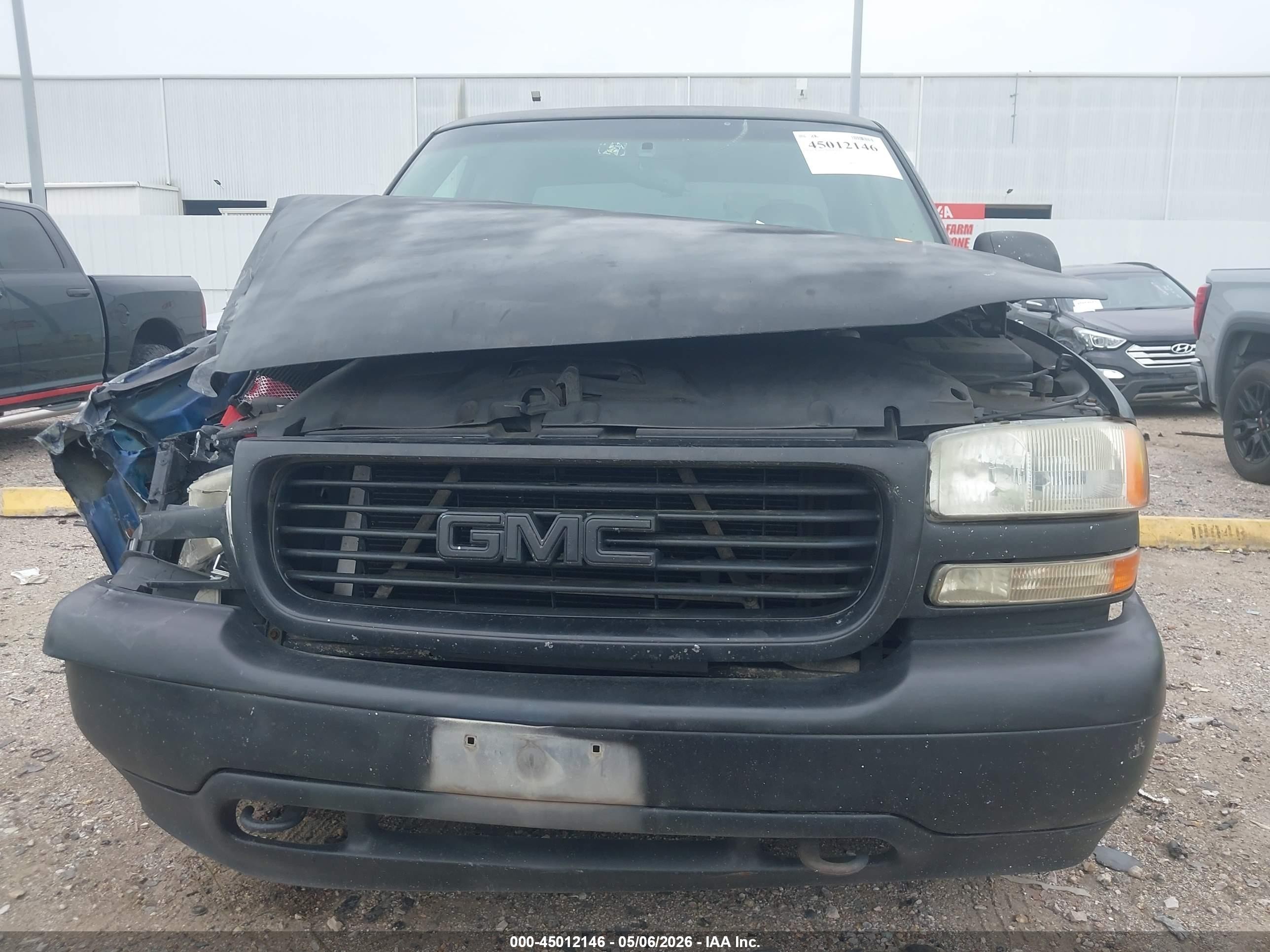 2002 Gmc Sierra 1500 Sle Black vin: 2GTEC19VX21214230