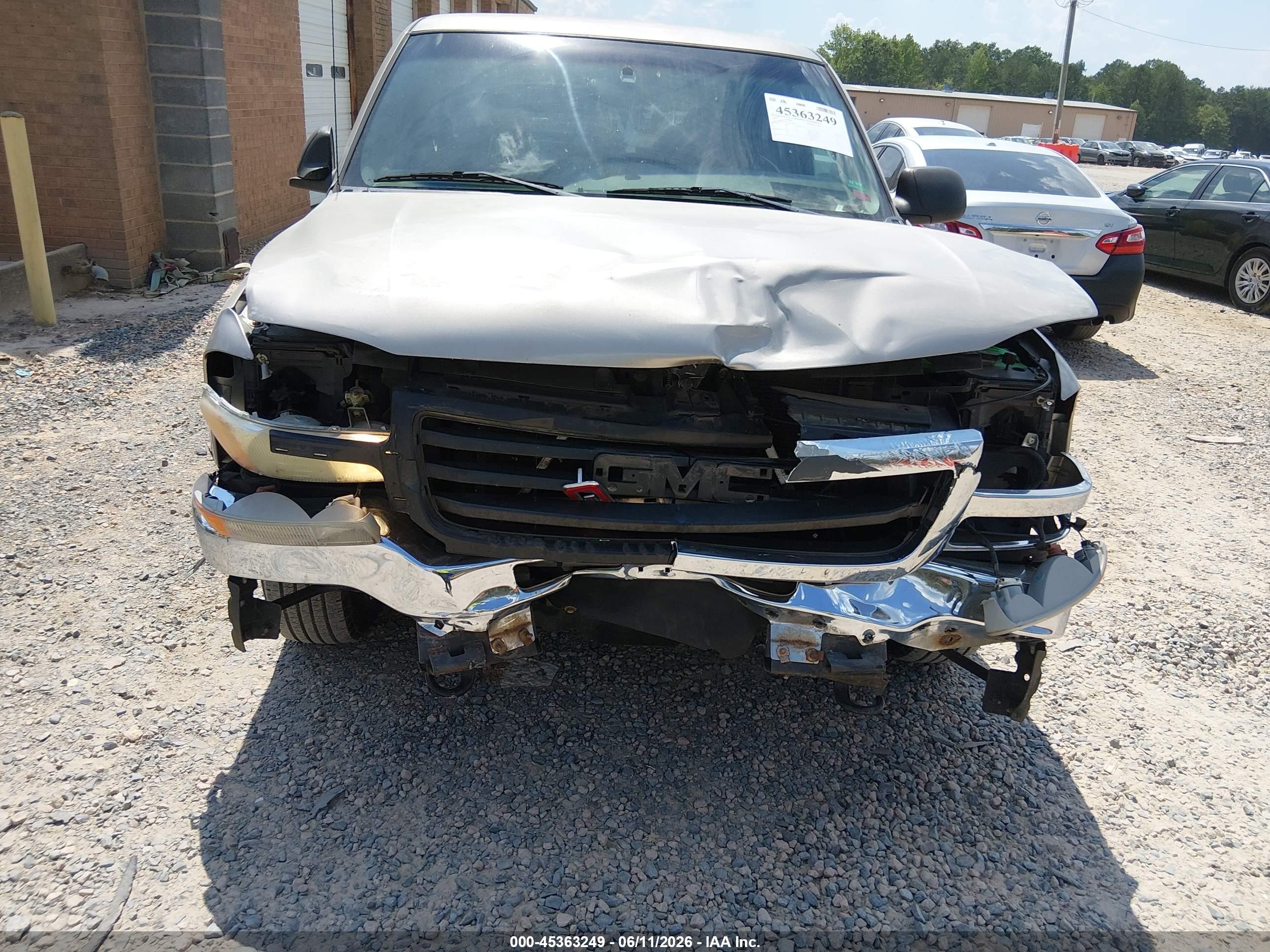 2003 Gmc Sierra 1500 Sle Tan vin: 2GTEC19VX31197091