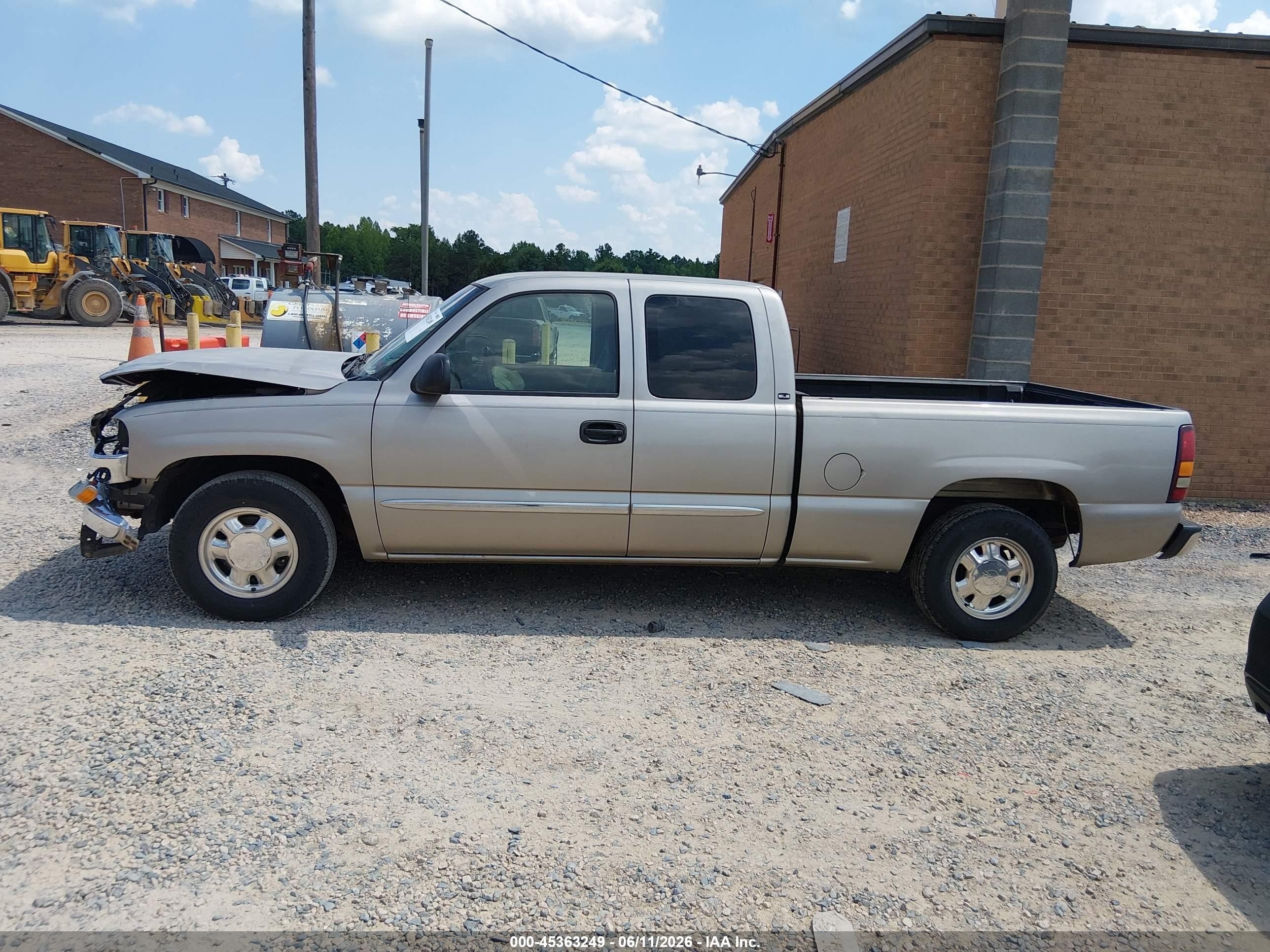2003 Gmc Sierra 1500 Sle Tan vin: 2GTEC19VX31197091