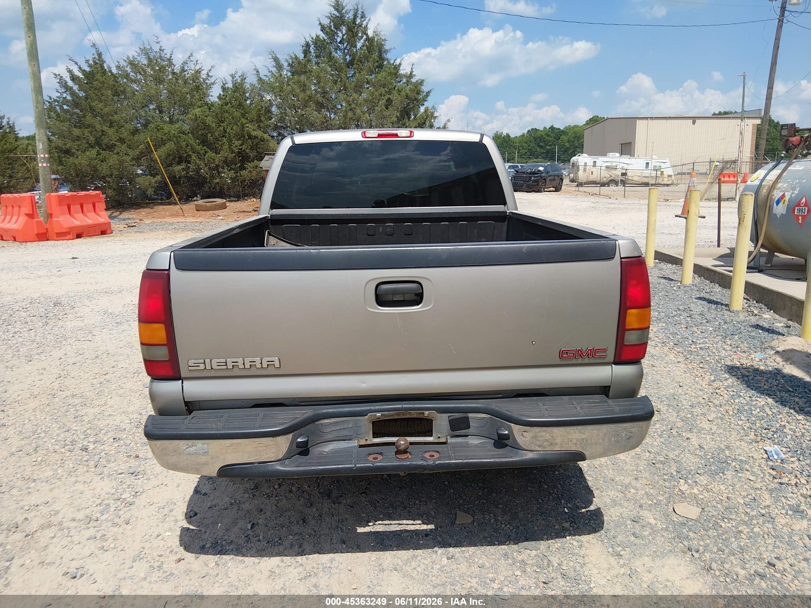 2003 Gmc Sierra 1500 Sle Tan vin: 2GTEC19VX31197091