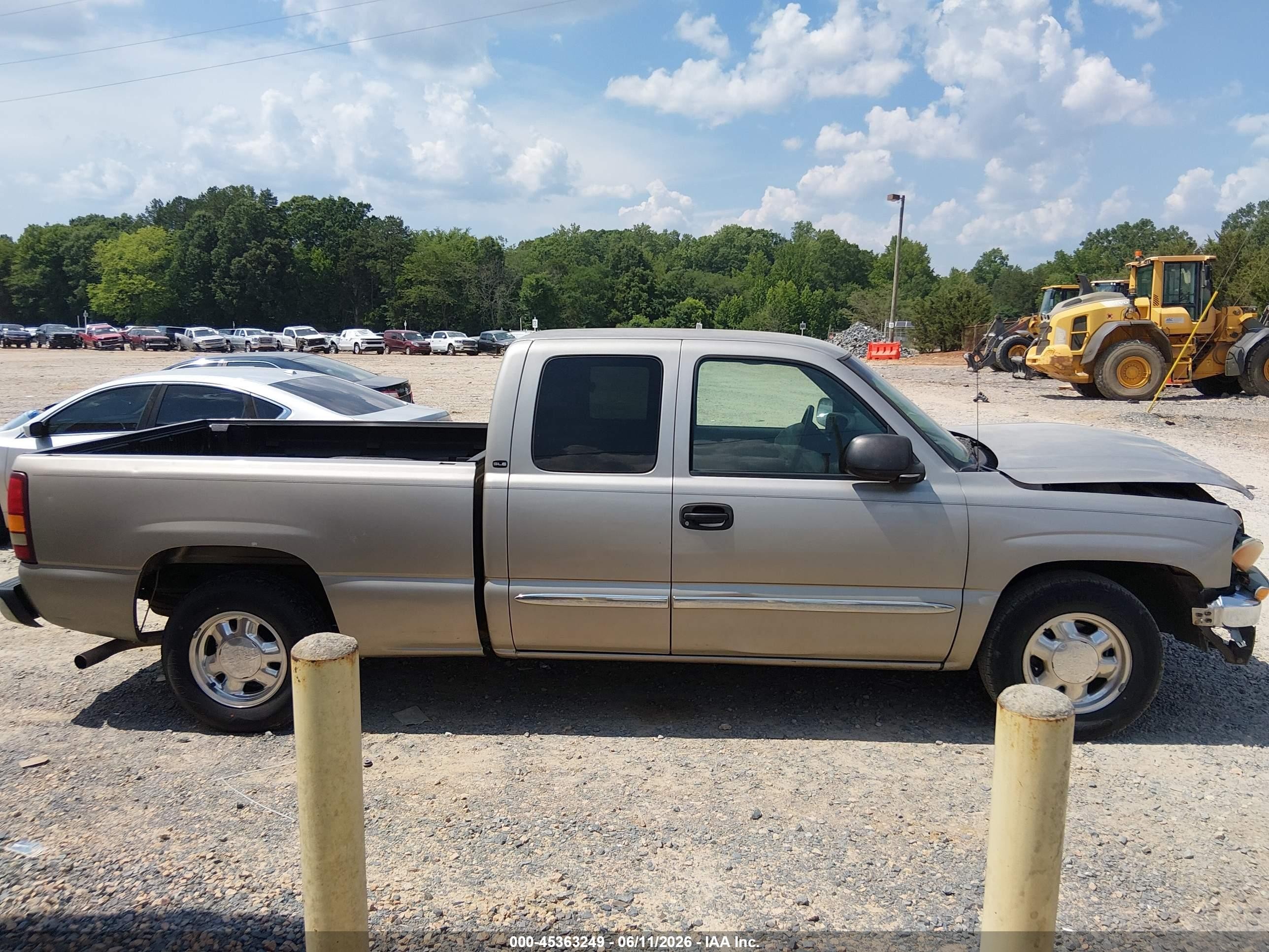 2003 Gmc Sierra 1500 Sle Tan vin: 2GTEC19VX31197091