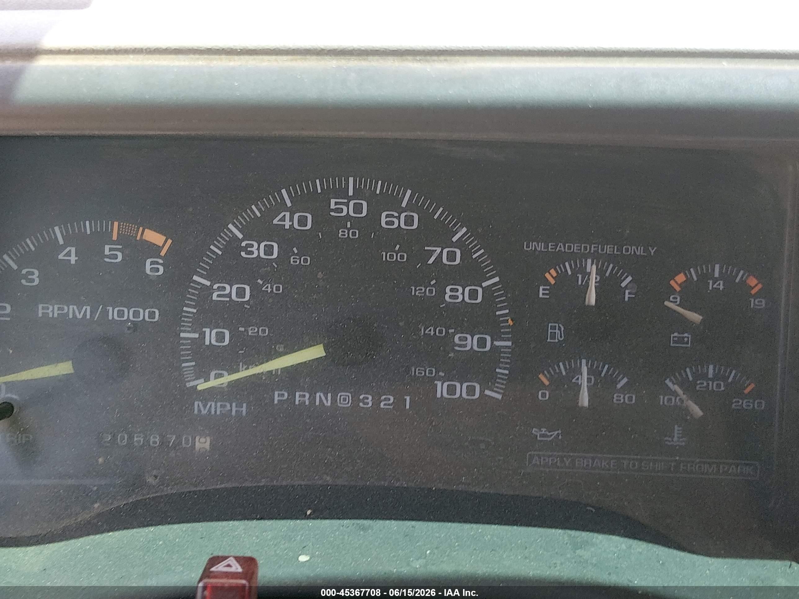 1996 Gmc Sierra C1500 Green vin: 2GTEC19W2T1513561