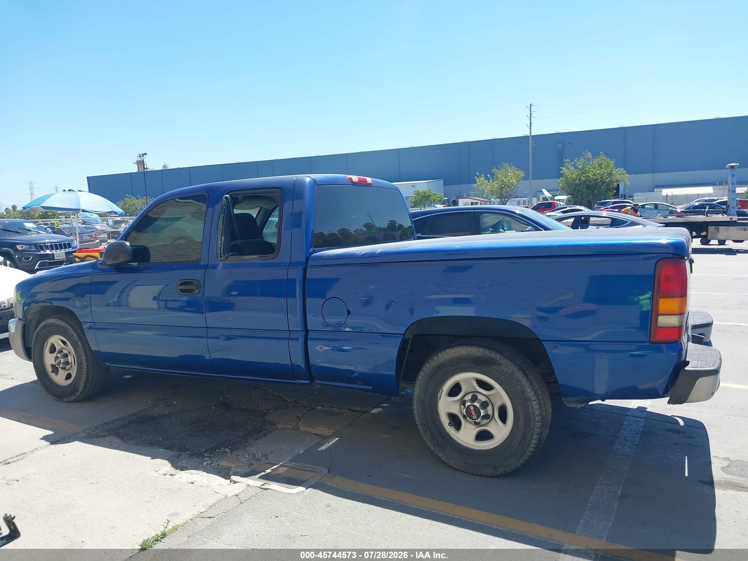 2003 Gmc Sierra 1500 Work Truck Синий vin: 2GTEC19X131375021