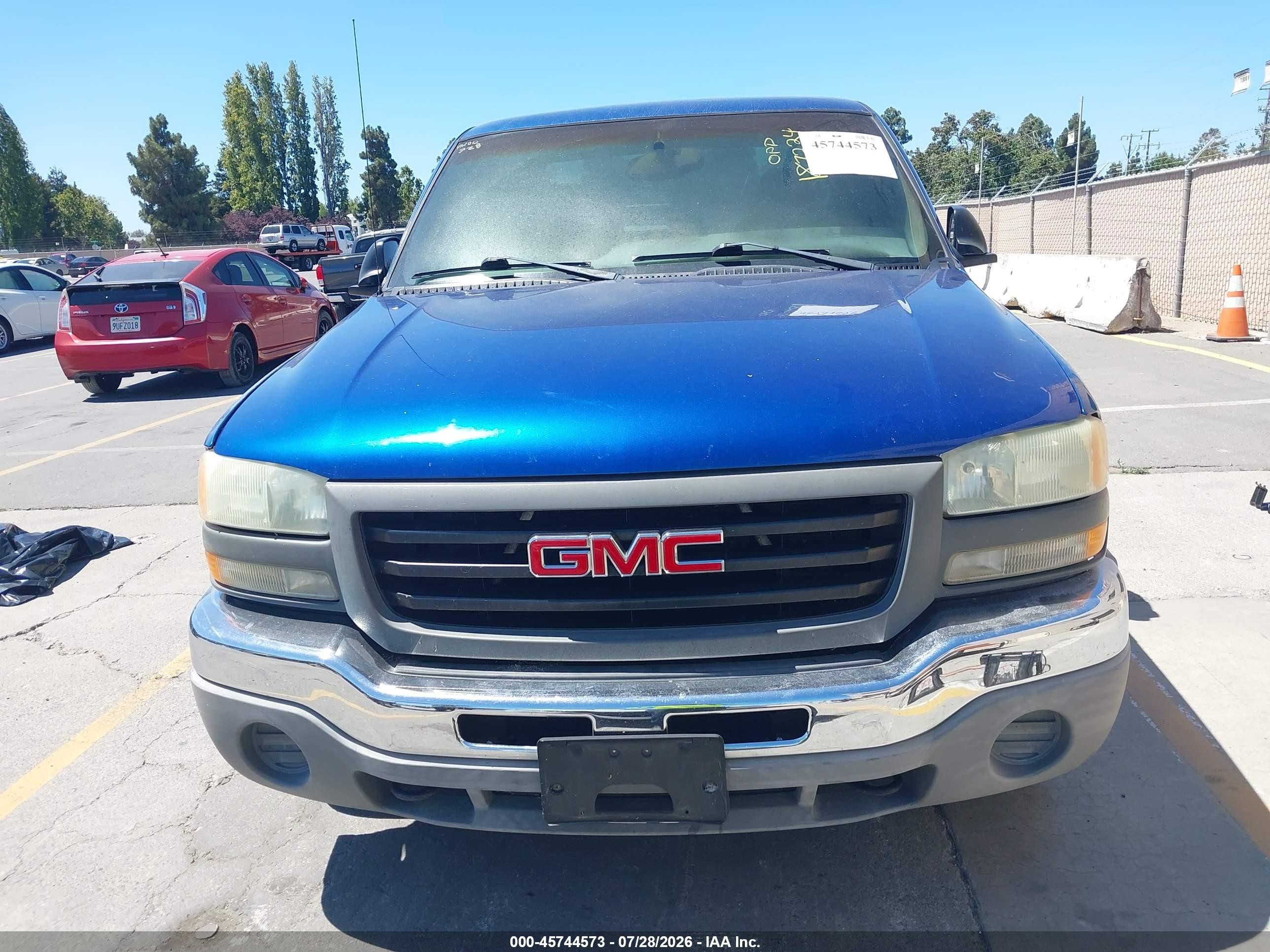 2003 Gmc Sierra 1500 Work Truck Синий vin: 2GTEC19X131375021