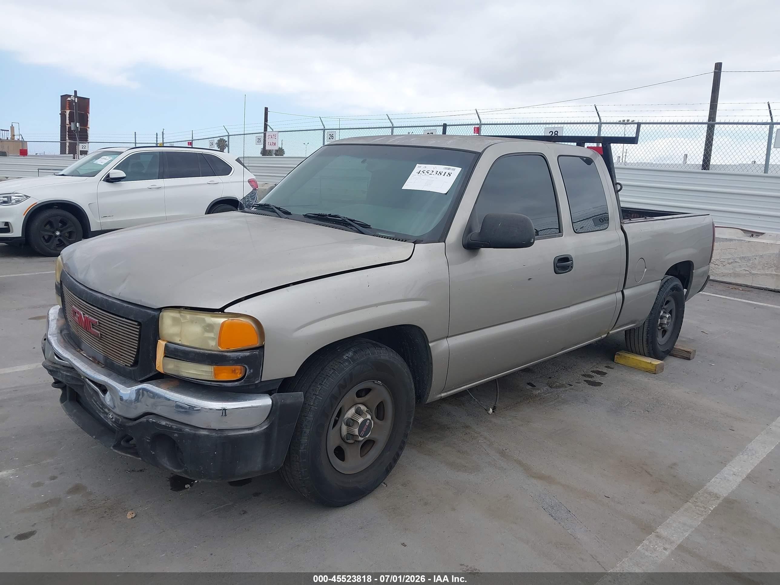 2003 Gmc Sierra 1500   Gray vin: 2GTEC19X331177993