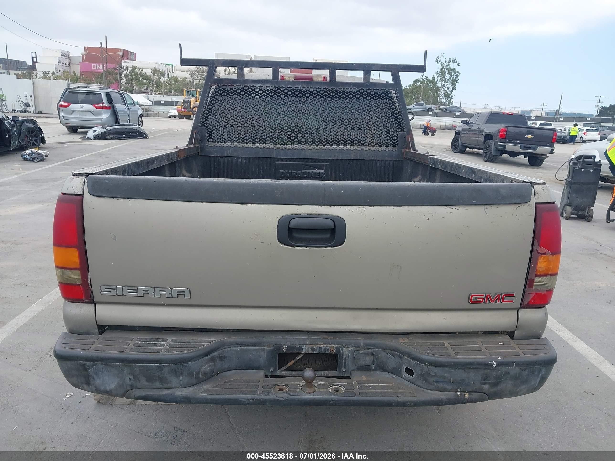 2003 Gmc Sierra 1500   Gray vin: 2GTEC19X331177993