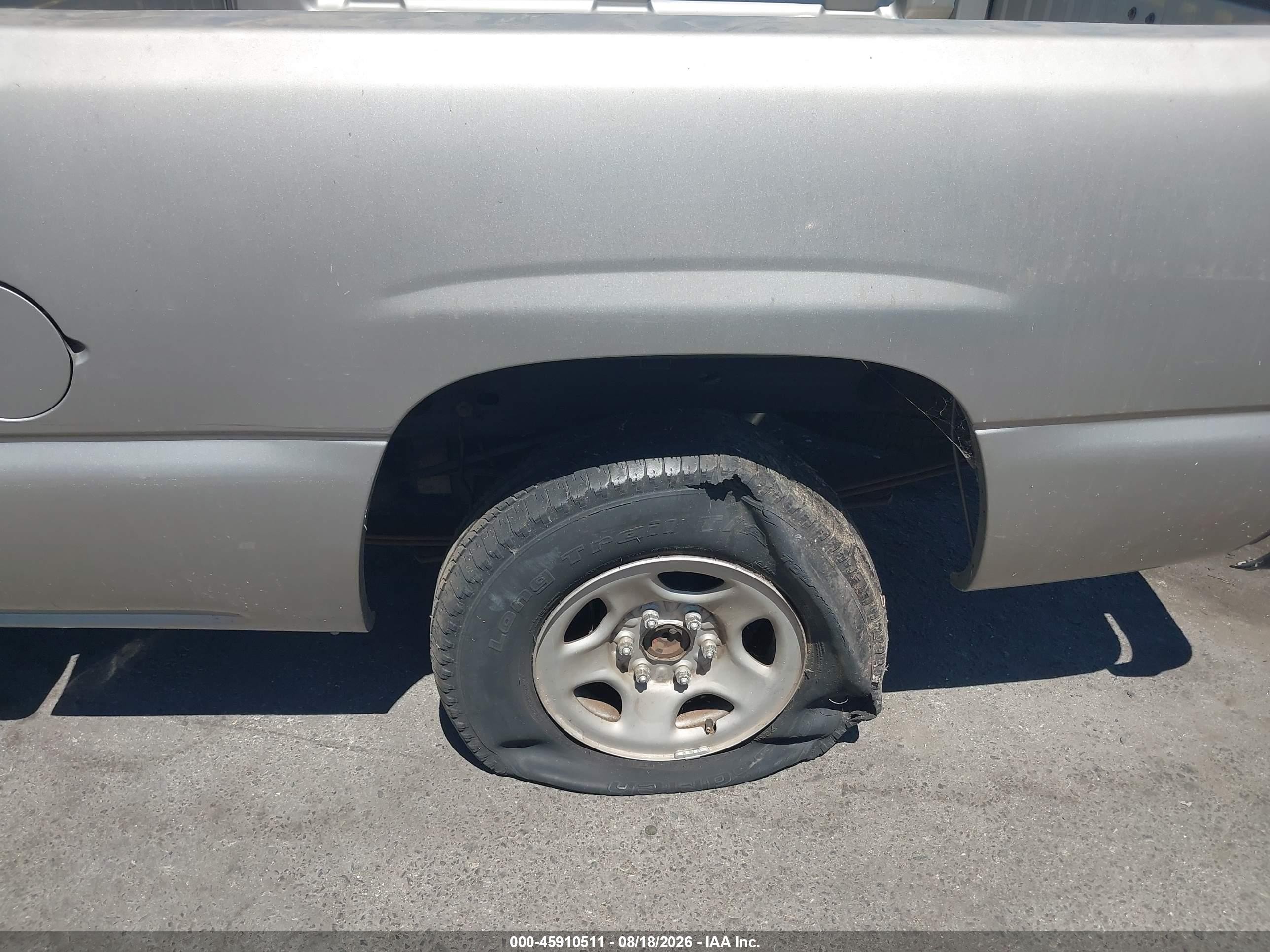 2003 Gmc Sierra 1500 Work Truck Серебряный vin: 2GTEC19X831290631