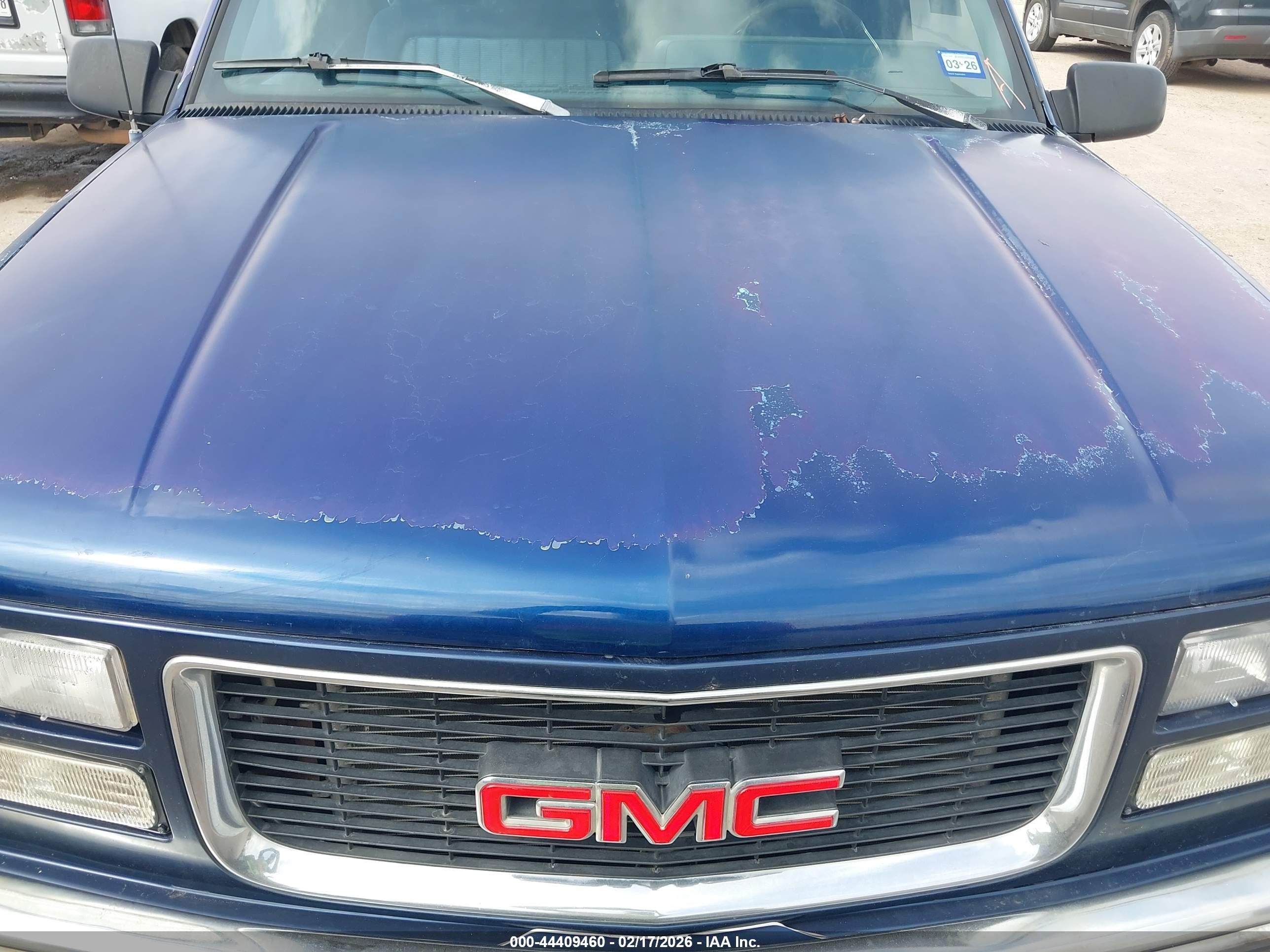 1994 Gmc Sierra C1500 Blue vin: 2GTEC19ZXR1515545