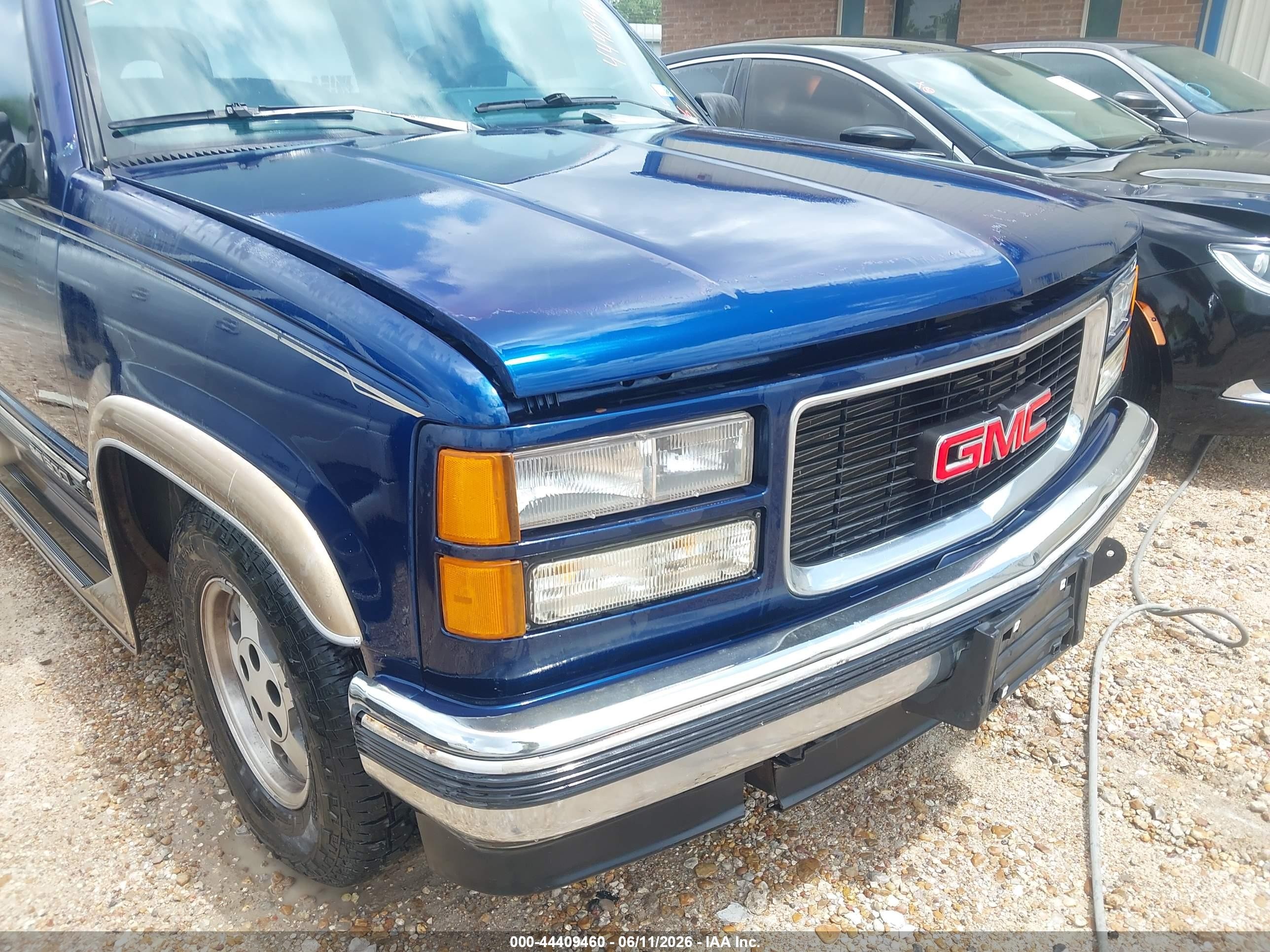 1994 Gmc Sierra C1500 Blue vin: 2GTEC19ZXR1515545