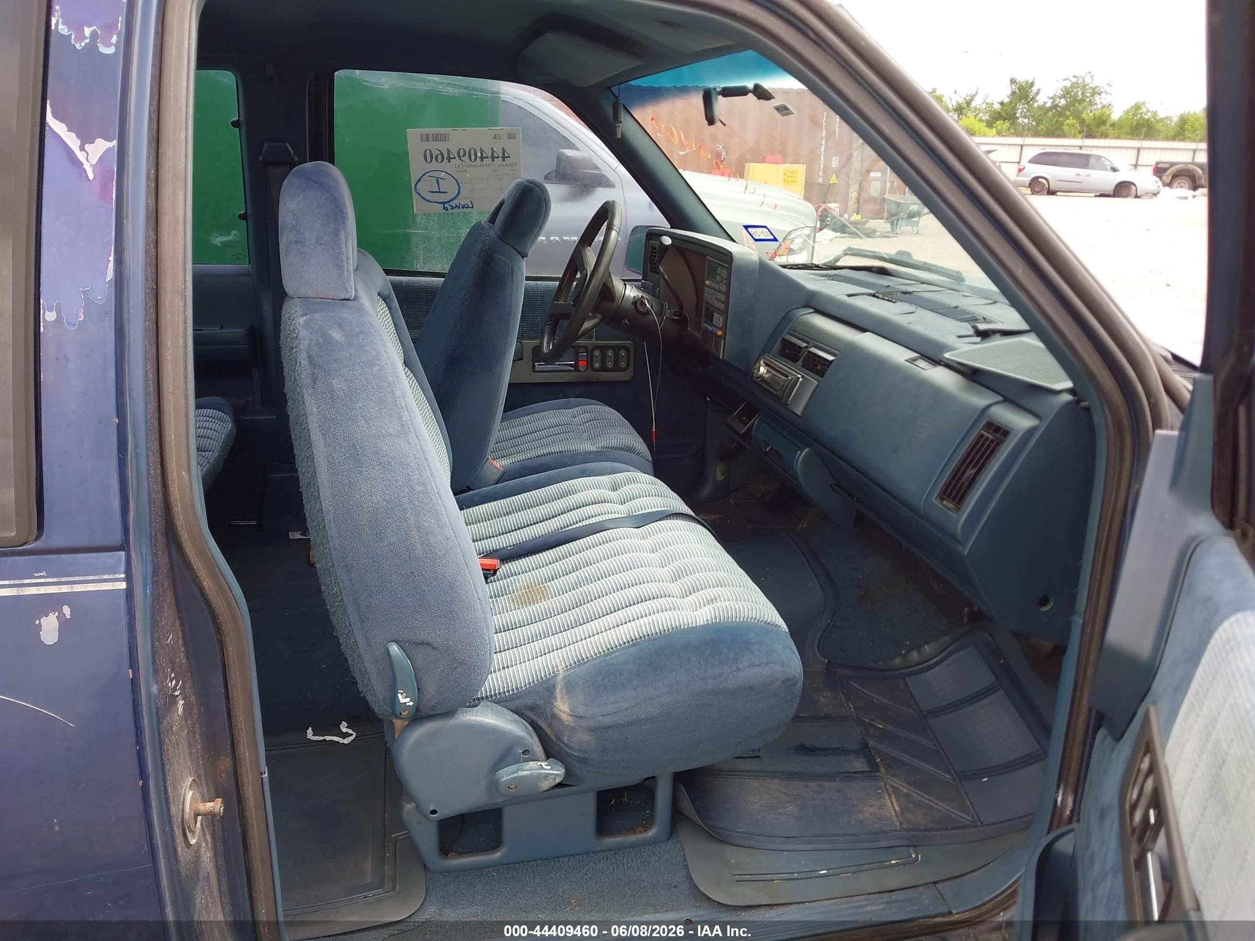 1994 Gmc Sierra C1500 Blue vin: 2GTEC19ZXR1515545