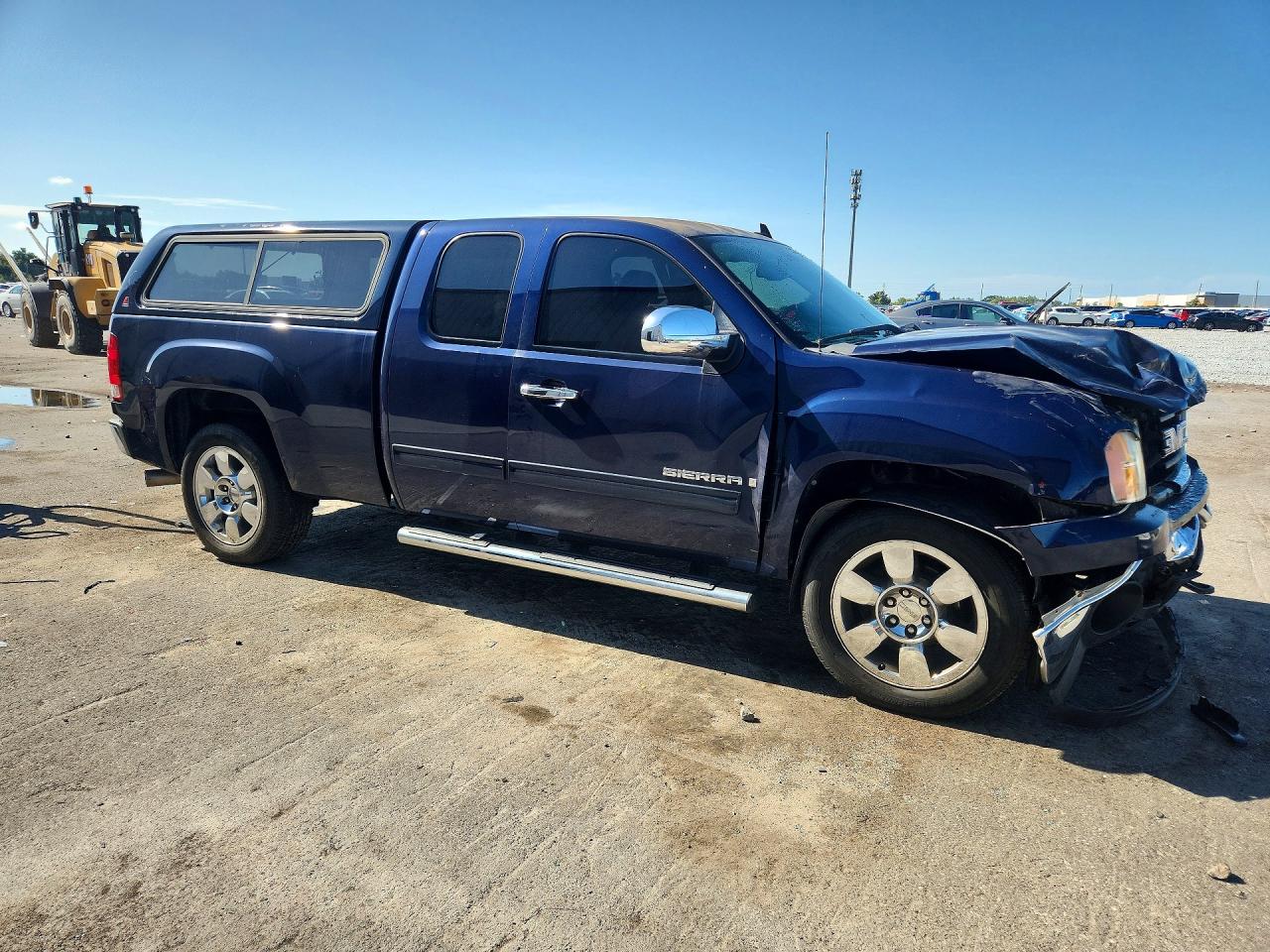 2009 Gmc Sierra C1500 Sle Blue vin: 2GTEC290291126955