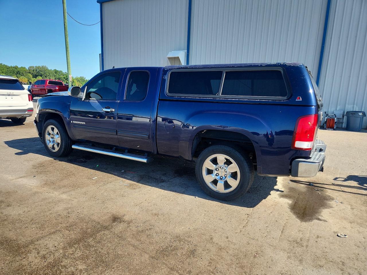 2009 Gmc Sierra C1500 Sle Blue vin: 2GTEC290291126955