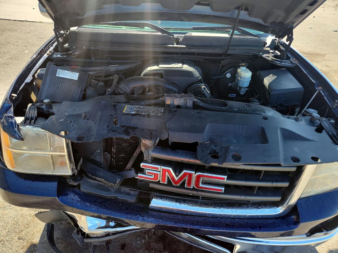 2009 Gmc Sierra C1500 Sle Blue vin: 2GTEC290291126955