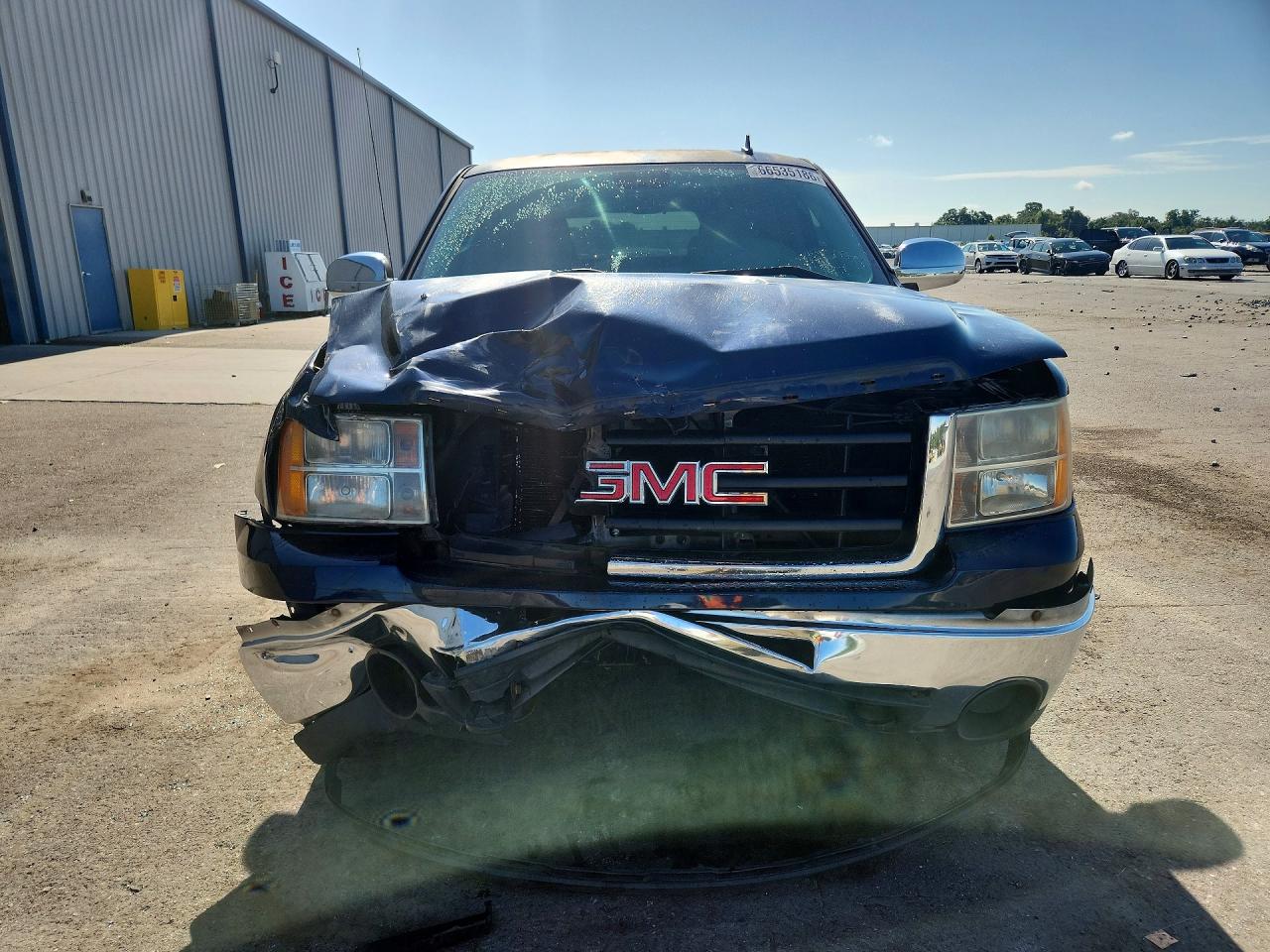 2009 Gmc Sierra C1500 Sle Blue vin: 2GTEC290291126955