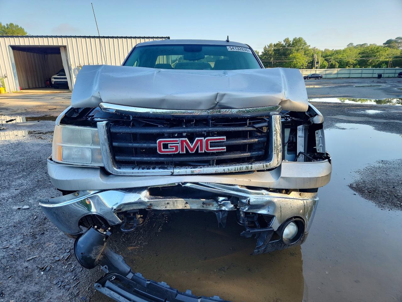2009 Gmc Sierra C1500 Sle Silver vin: 2GTEC29J191121318
