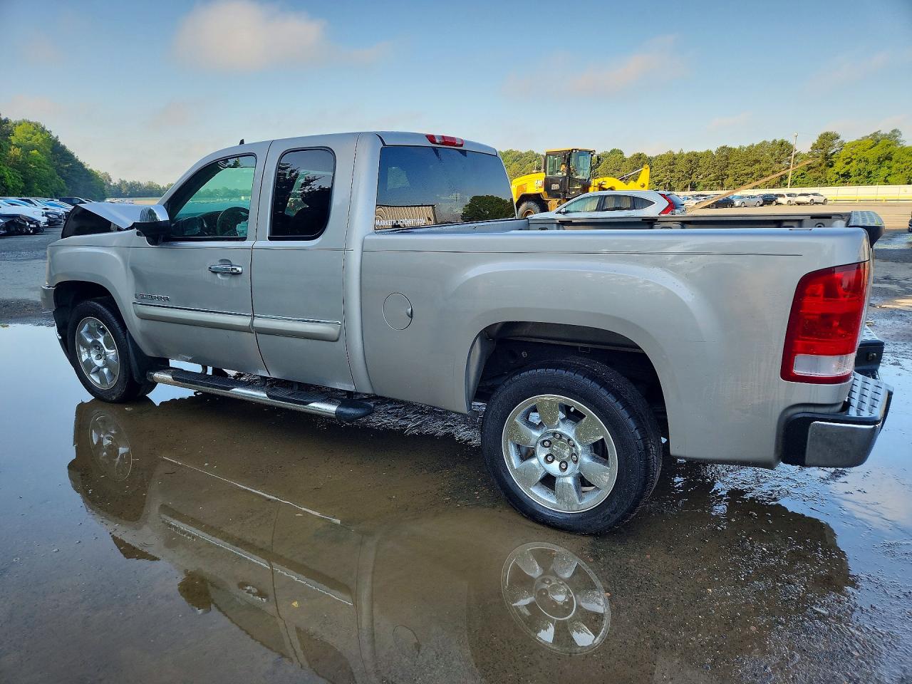 2009 Gmc Sierra C1500 Sle Silver vin: 2GTEC29J191121318