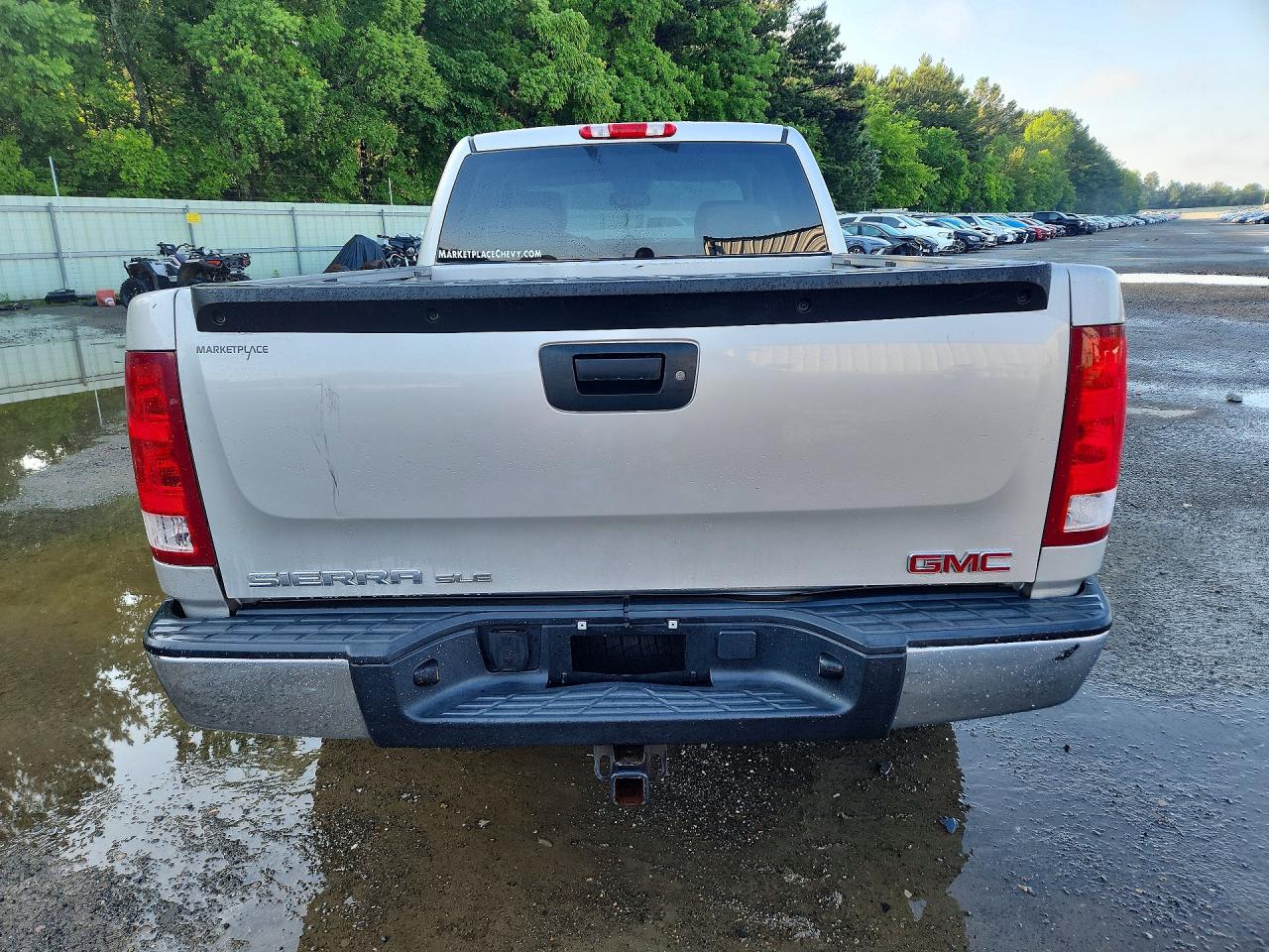 2009 Gmc Sierra C1500 Sle Silver vin: 2GTEC29J191121318
