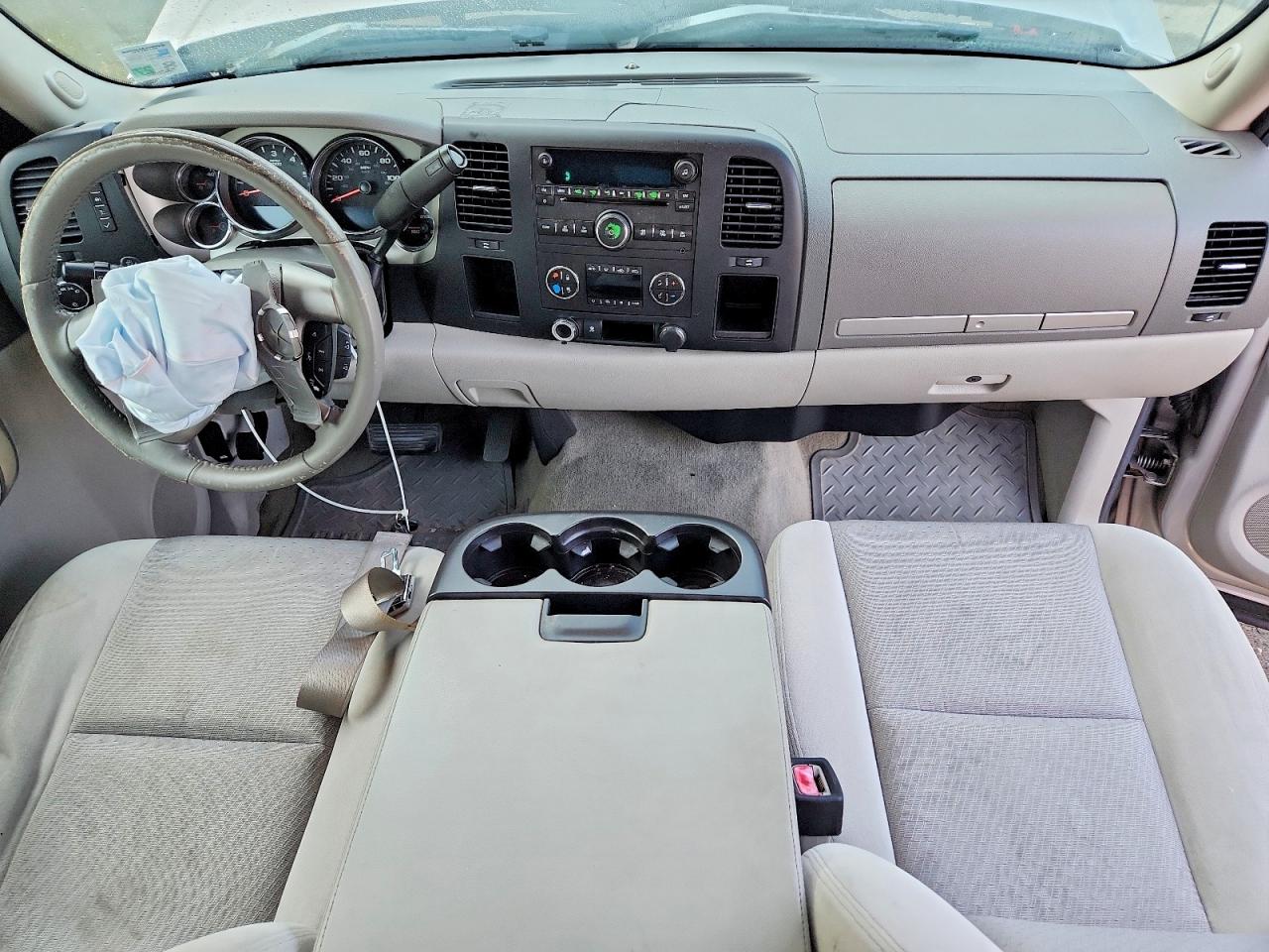 2009 Gmc Sierra C1500 Sle Silver vin: 2GTEC29J191121318