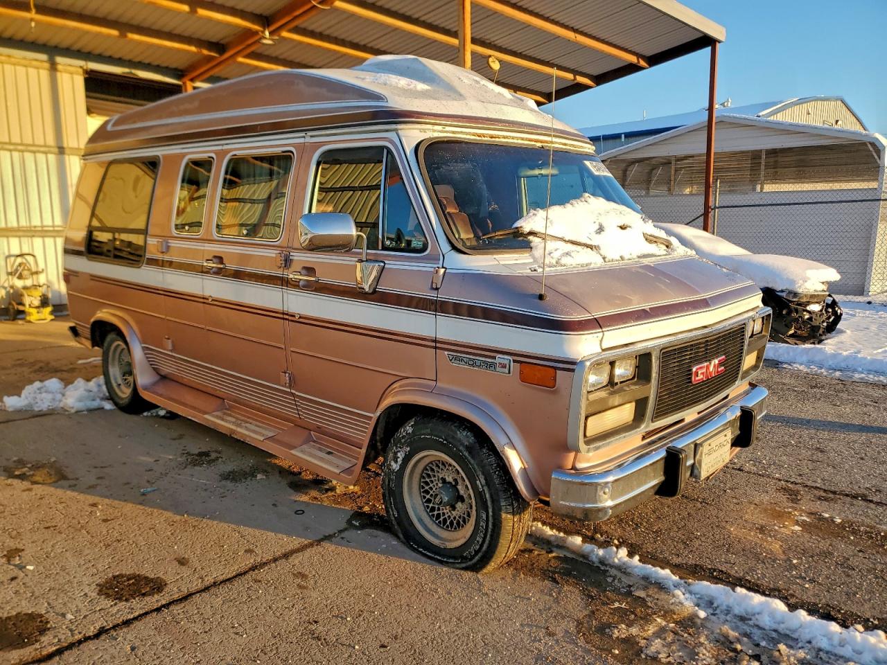 1992 Gmc Vandura G2500 Tan vin: 2GTEG25K8N4500392