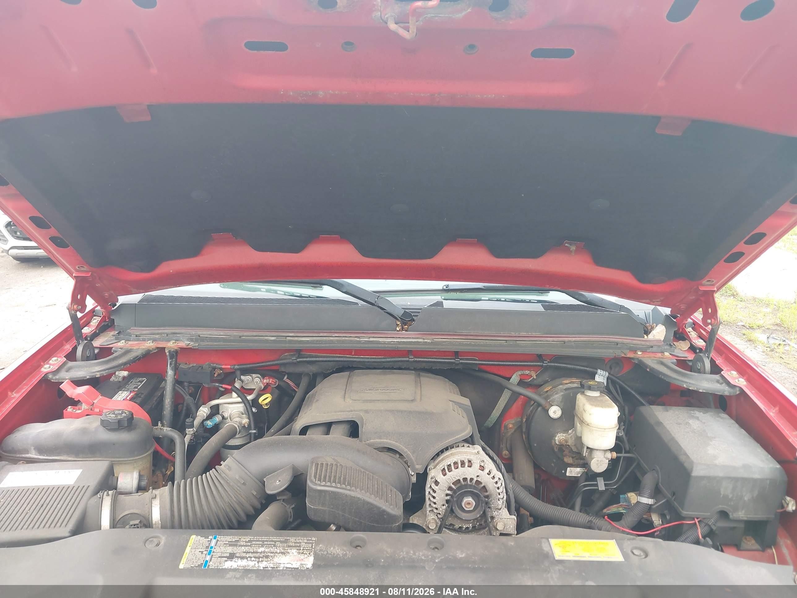 2008 Gmc Sierra 1500 Sle1 Red vin: 2GTEK133081119467
