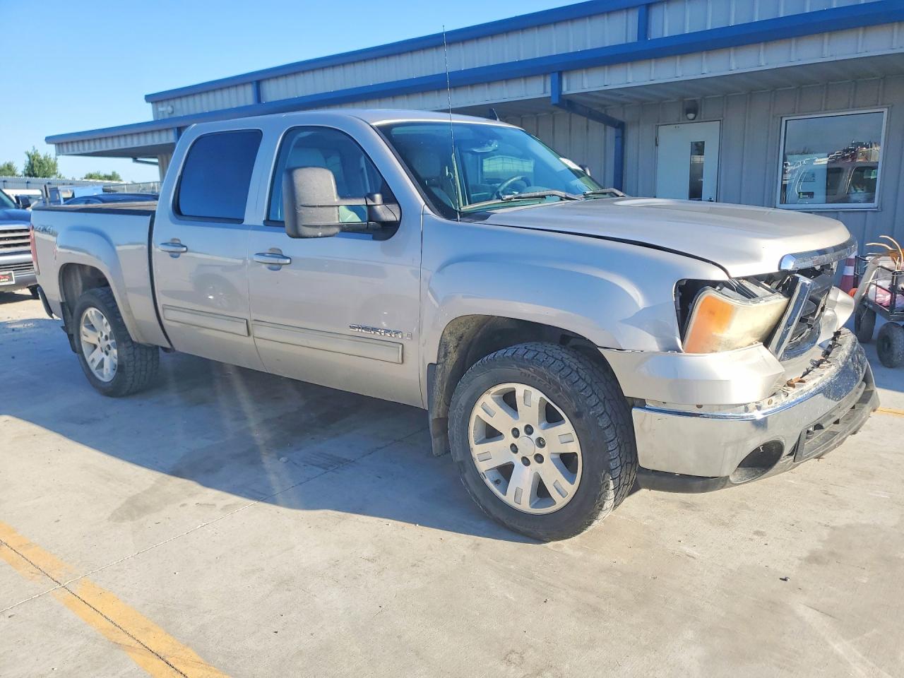 2008 Gmc Sierra K1500 Silver vin: 2GTEK133081218631