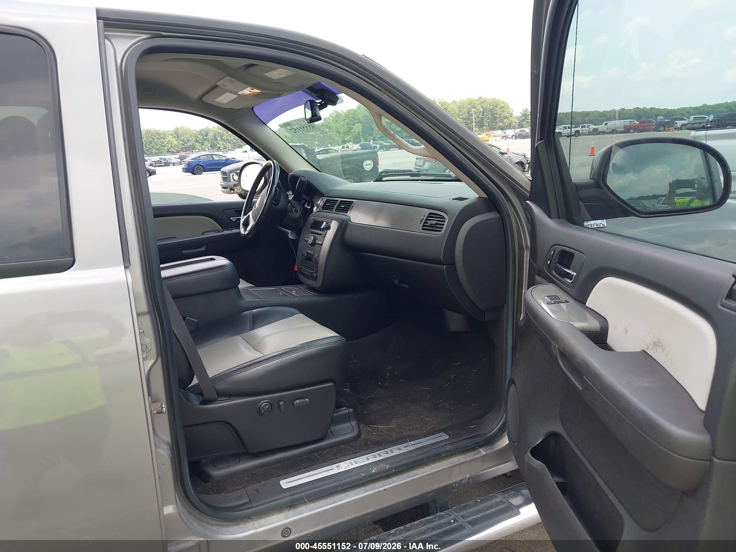 2008 Gmc Sierra 1500 Slt Серый vin: 2GTEK133381264034