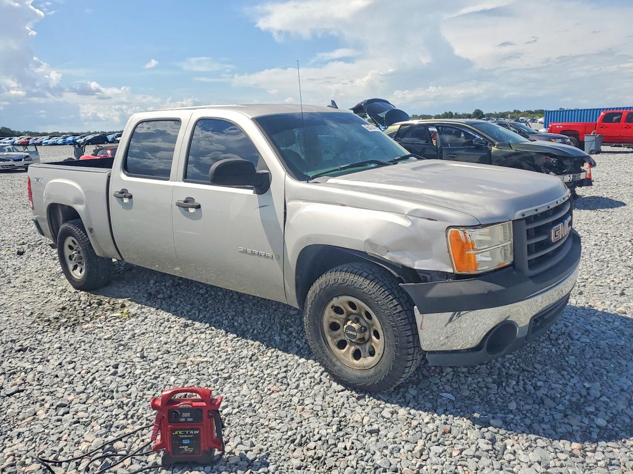2008 Gmc Sierra K1500 Серебряный vin: 2GTEK133381270464