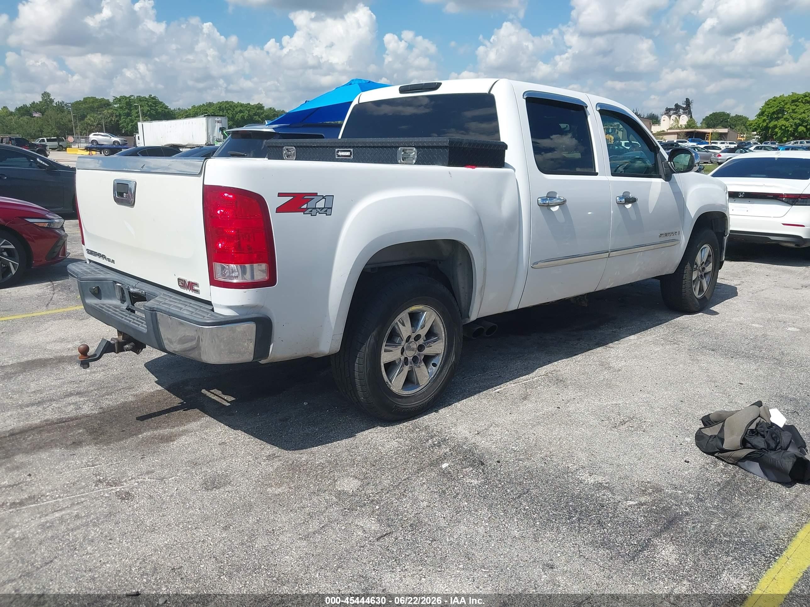 2008 Gmc Sierra 1500 Sle1/sle2/slt/work Truck White vin: 2GTEK133481229888