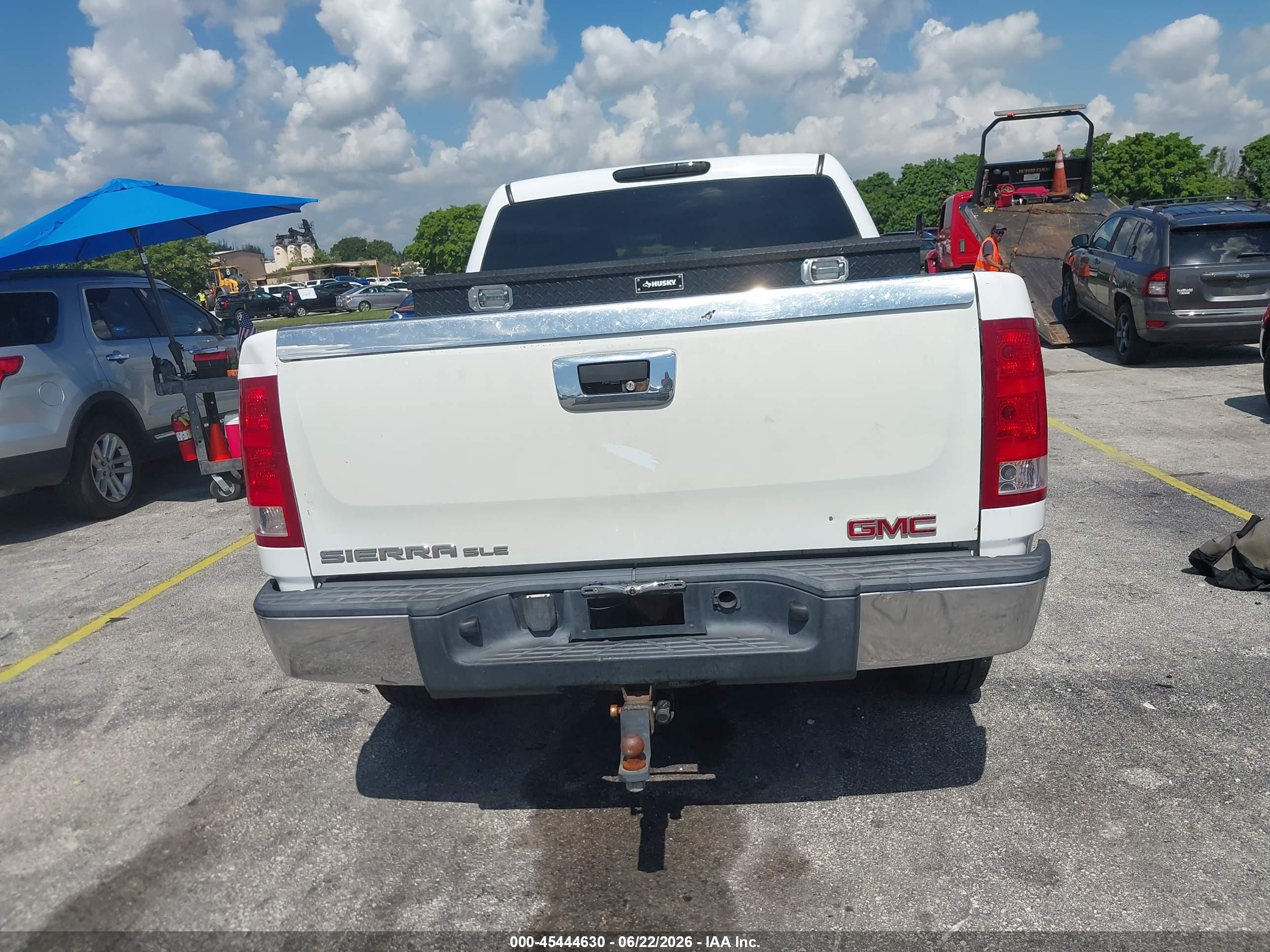2008 Gmc Sierra 1500 Sle1/sle2/slt/work Truck White vin: 2GTEK133481229888
