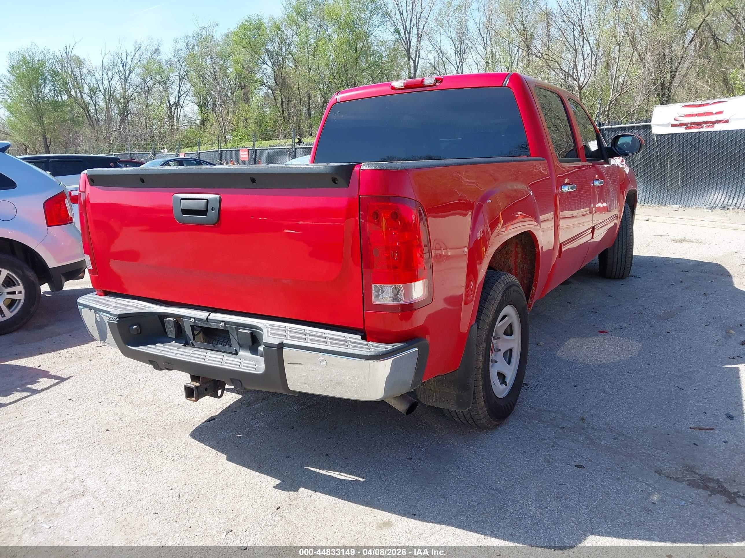 2008 Gmc Sierra 1500 Slt Красный vin: 2GTEK133581225302