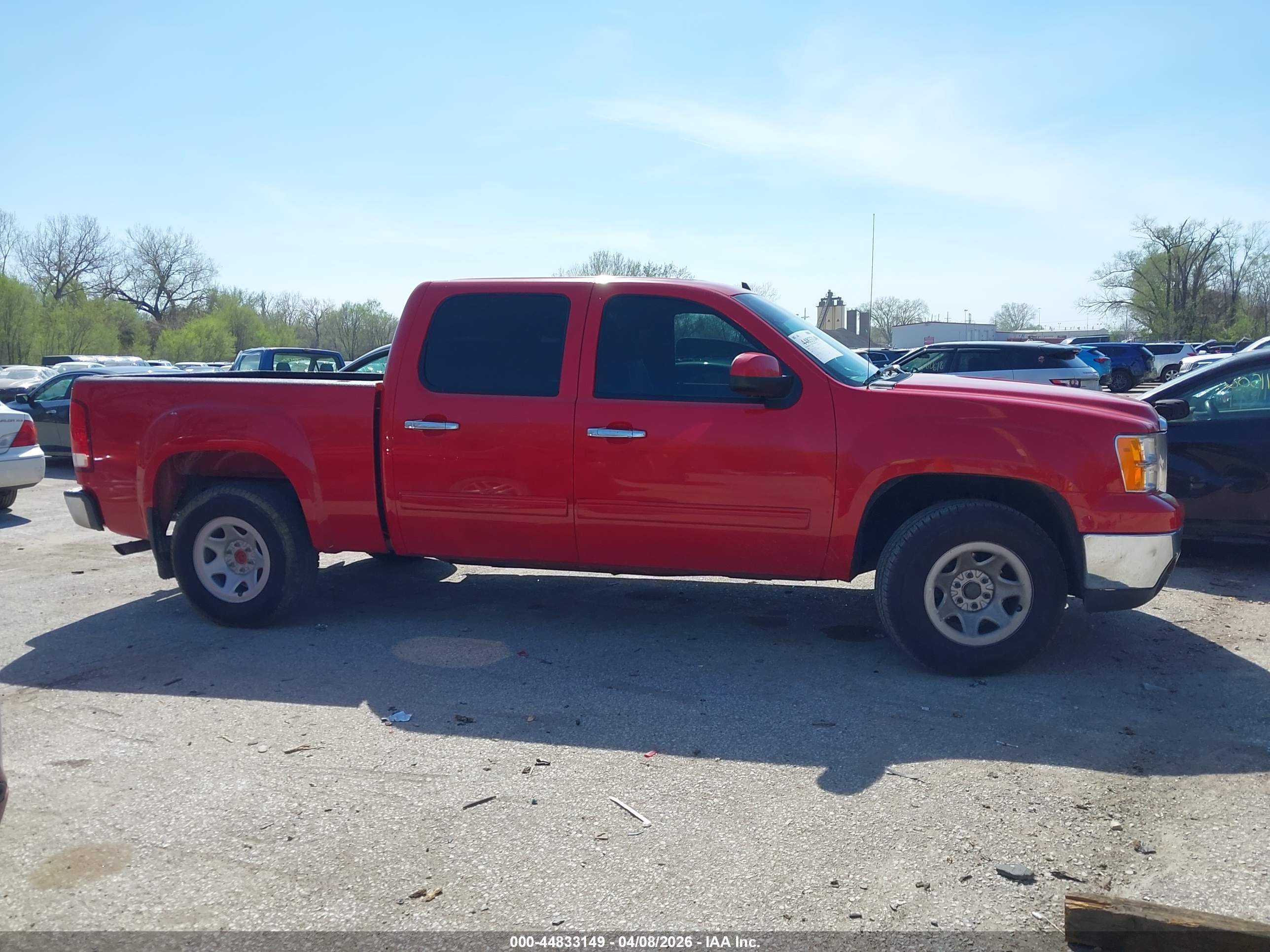 2008 Gmc Sierra 1500 Slt Красный vin: 2GTEK133581225302