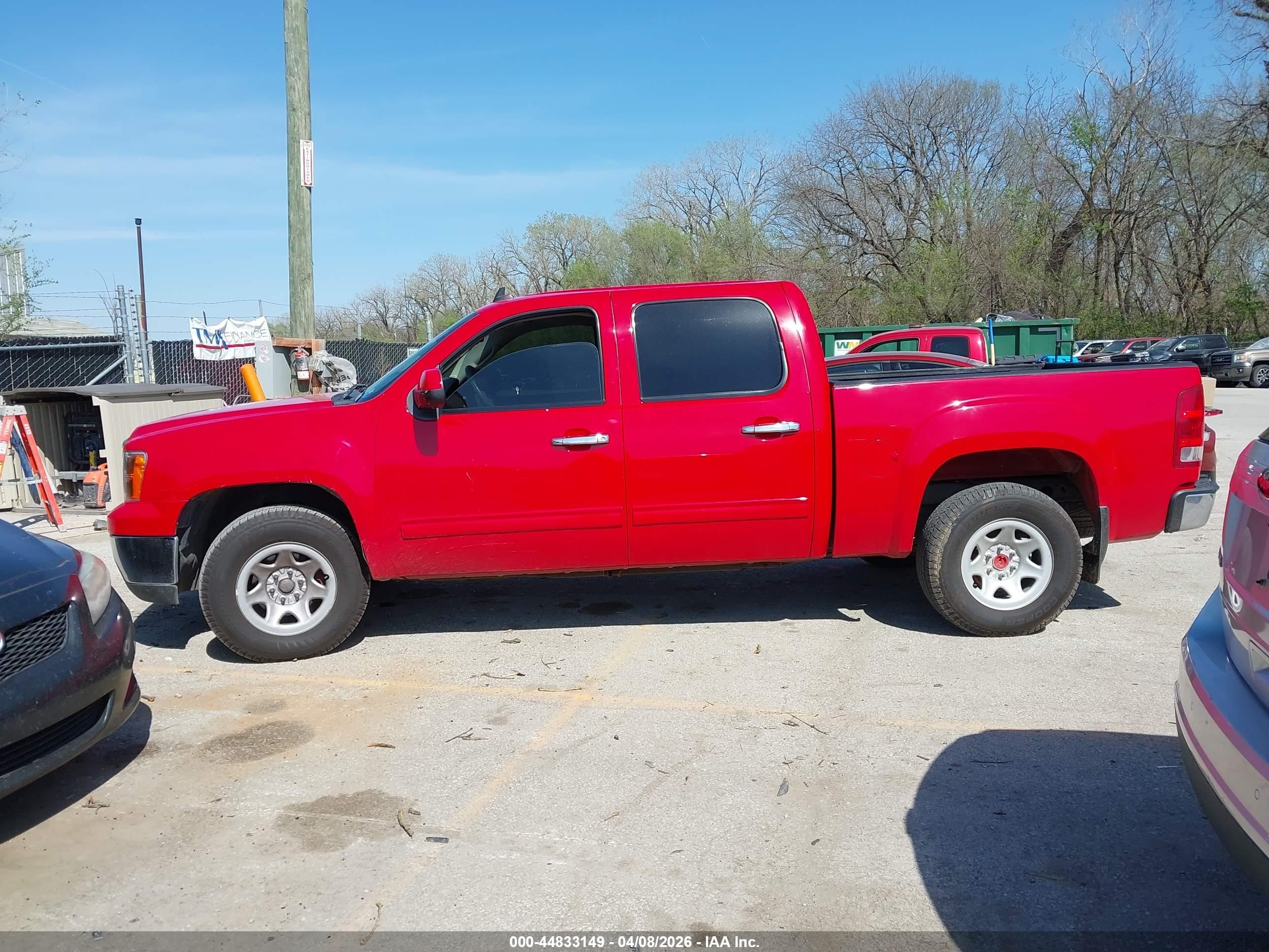 2008 Gmc Sierra 1500 Slt Красный vin: 2GTEK133581225302