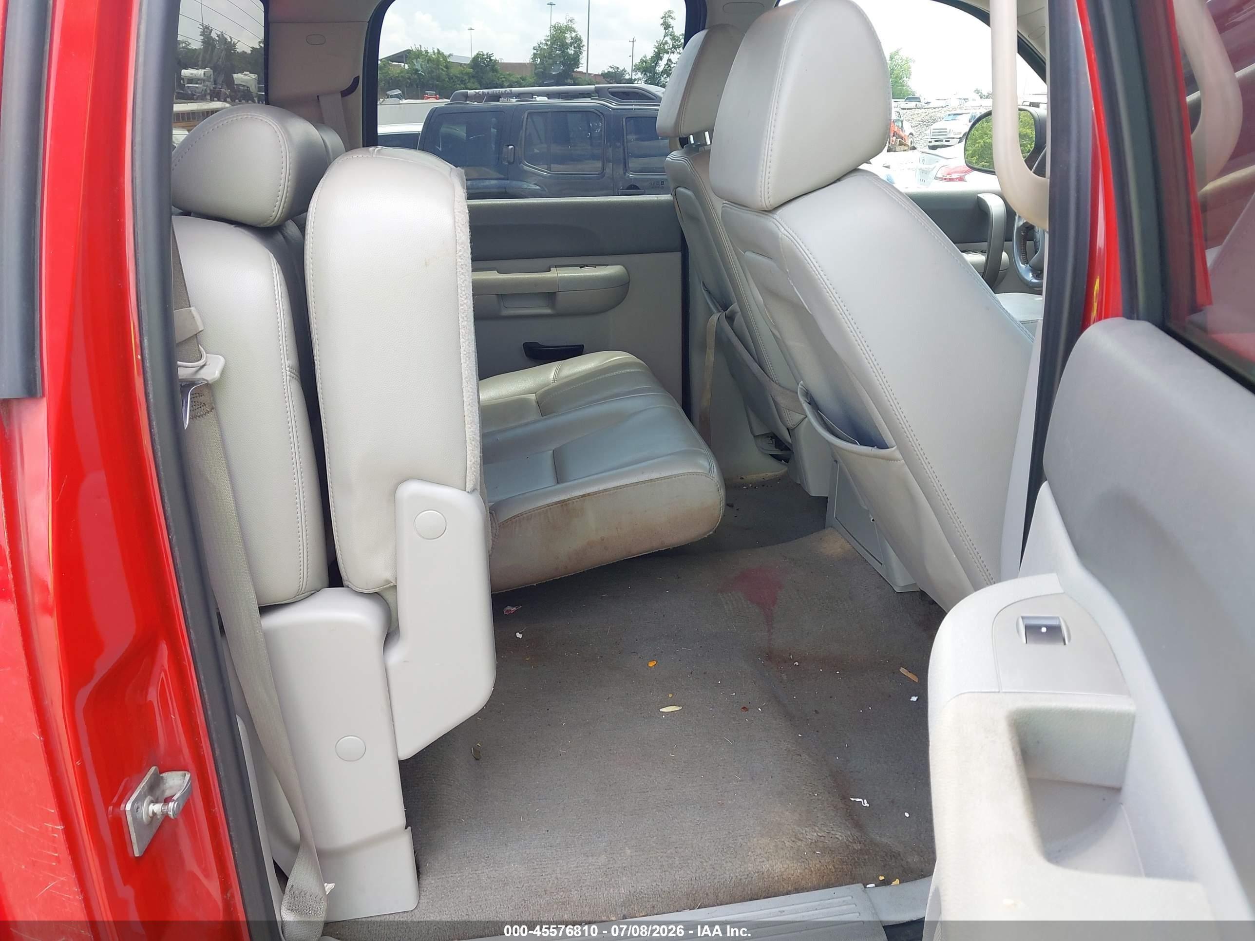 2007 Gmc Sierra 1500 Sle1 Red vin: 2GTEK133771619396