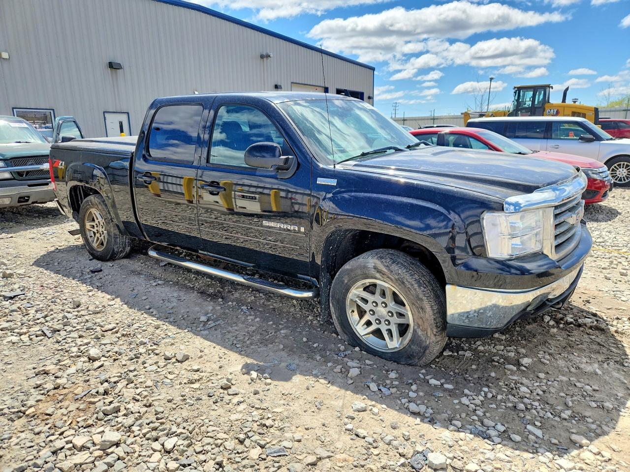 2008 Gmc Sierra K1500 Black vin: 2GTEK133781330116