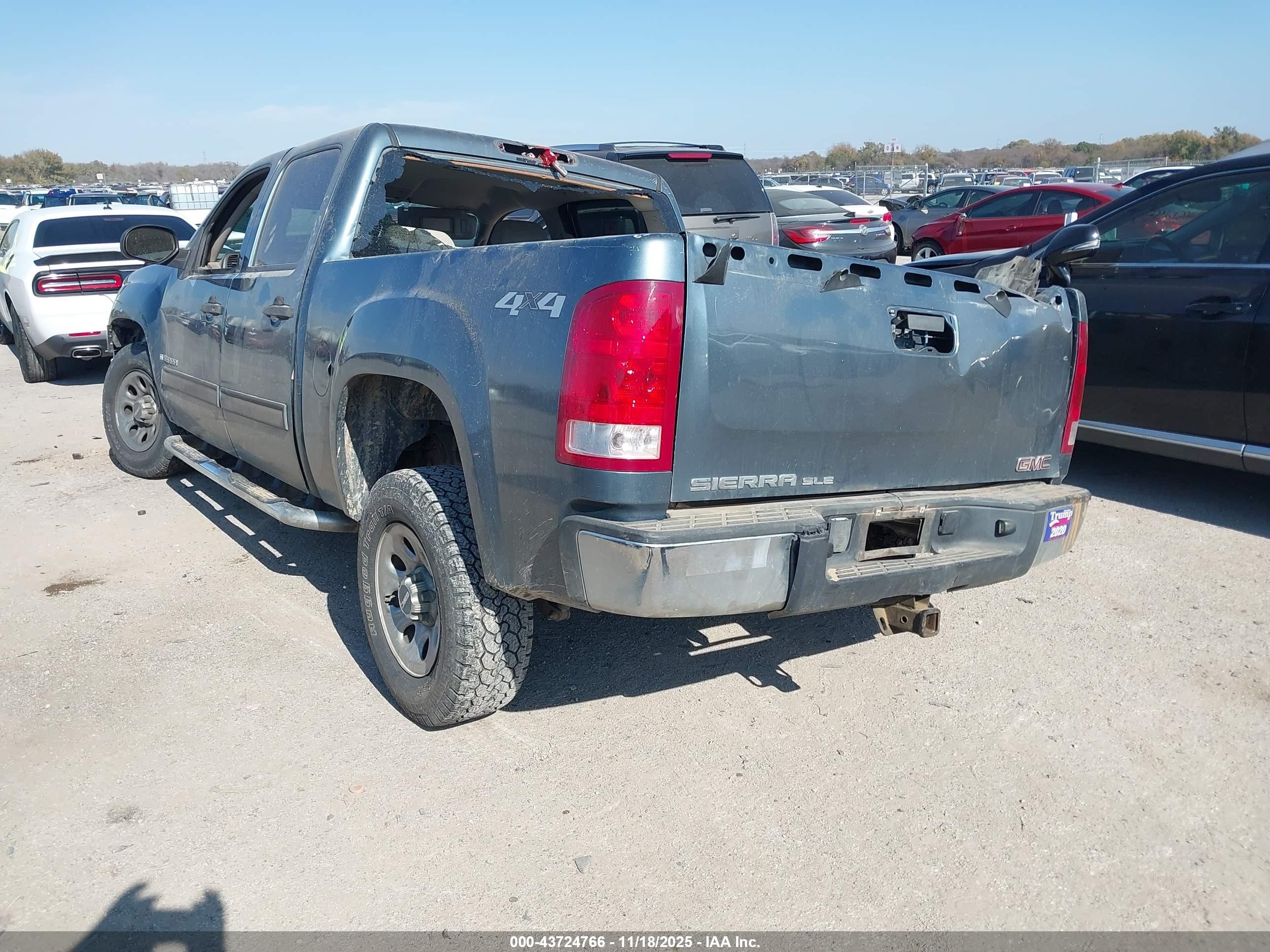2007 Gmc New Sierra K1500 Green vin: 2GTEK13C171567943