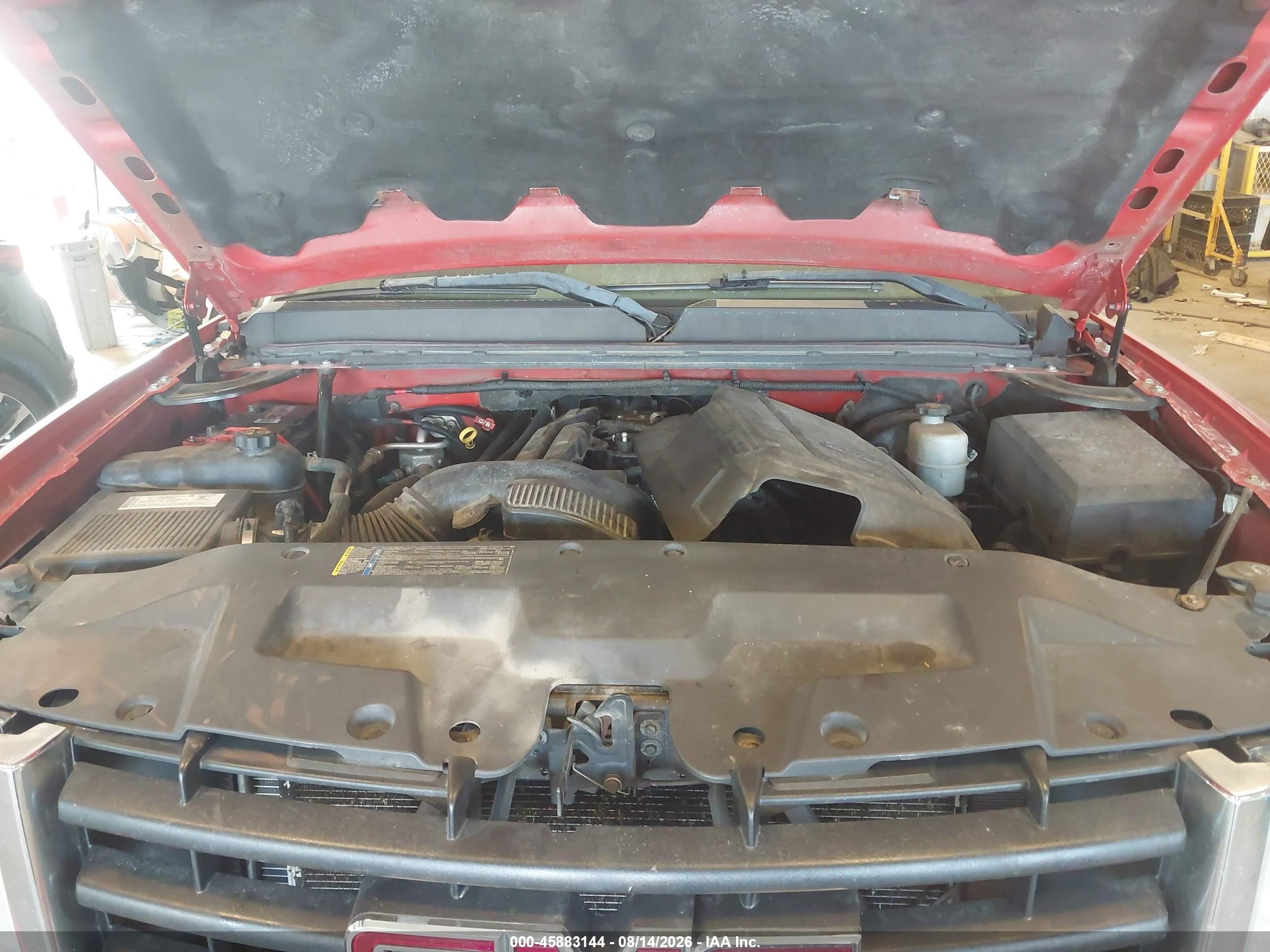2007 Gmc Sierra 1500 Sl Red vin: 2GTEK13C271729644
