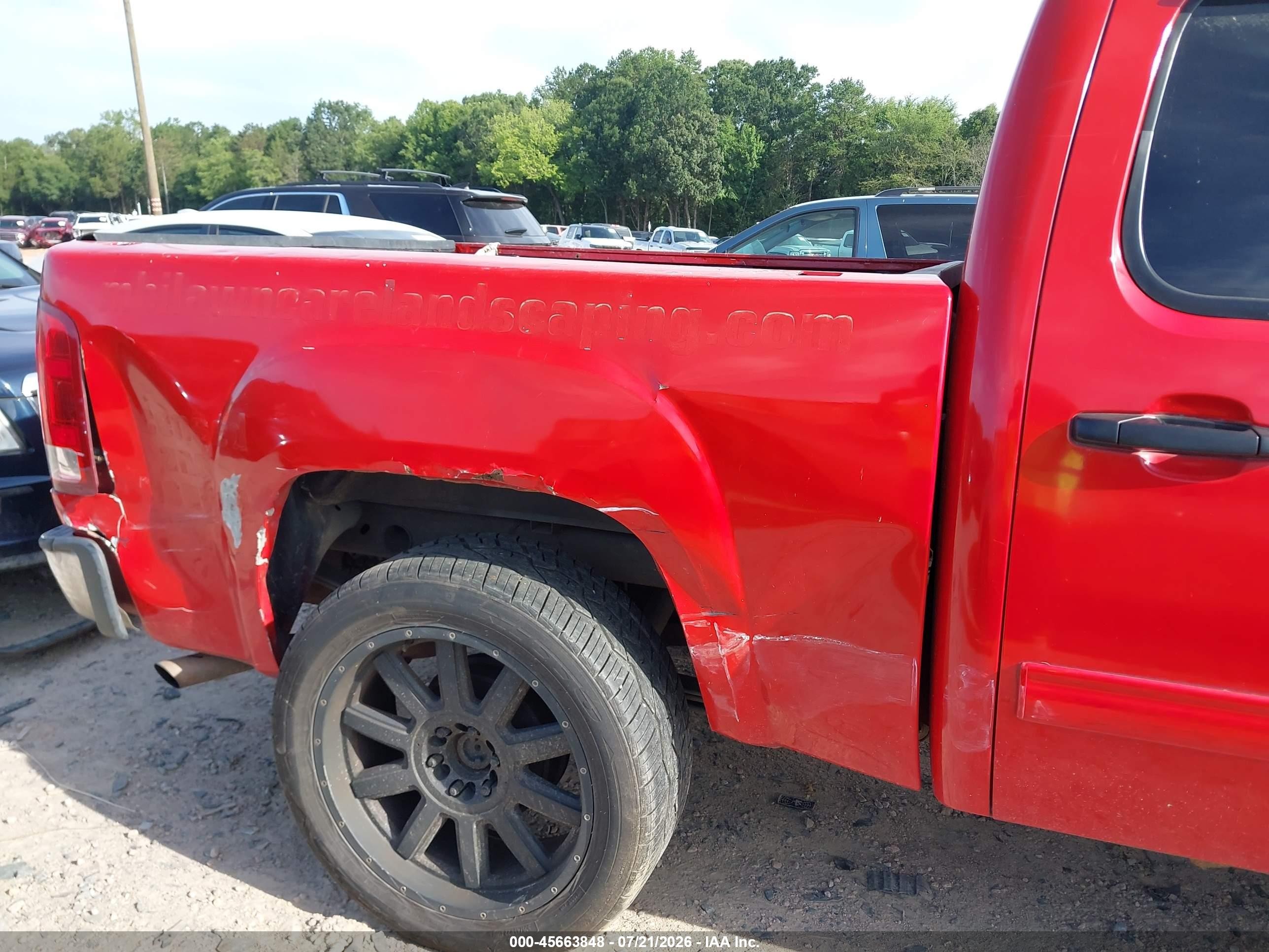 2008 Gmc Sierra 1500 Shelby Kr Red vin: 2GTEK13C481128835
