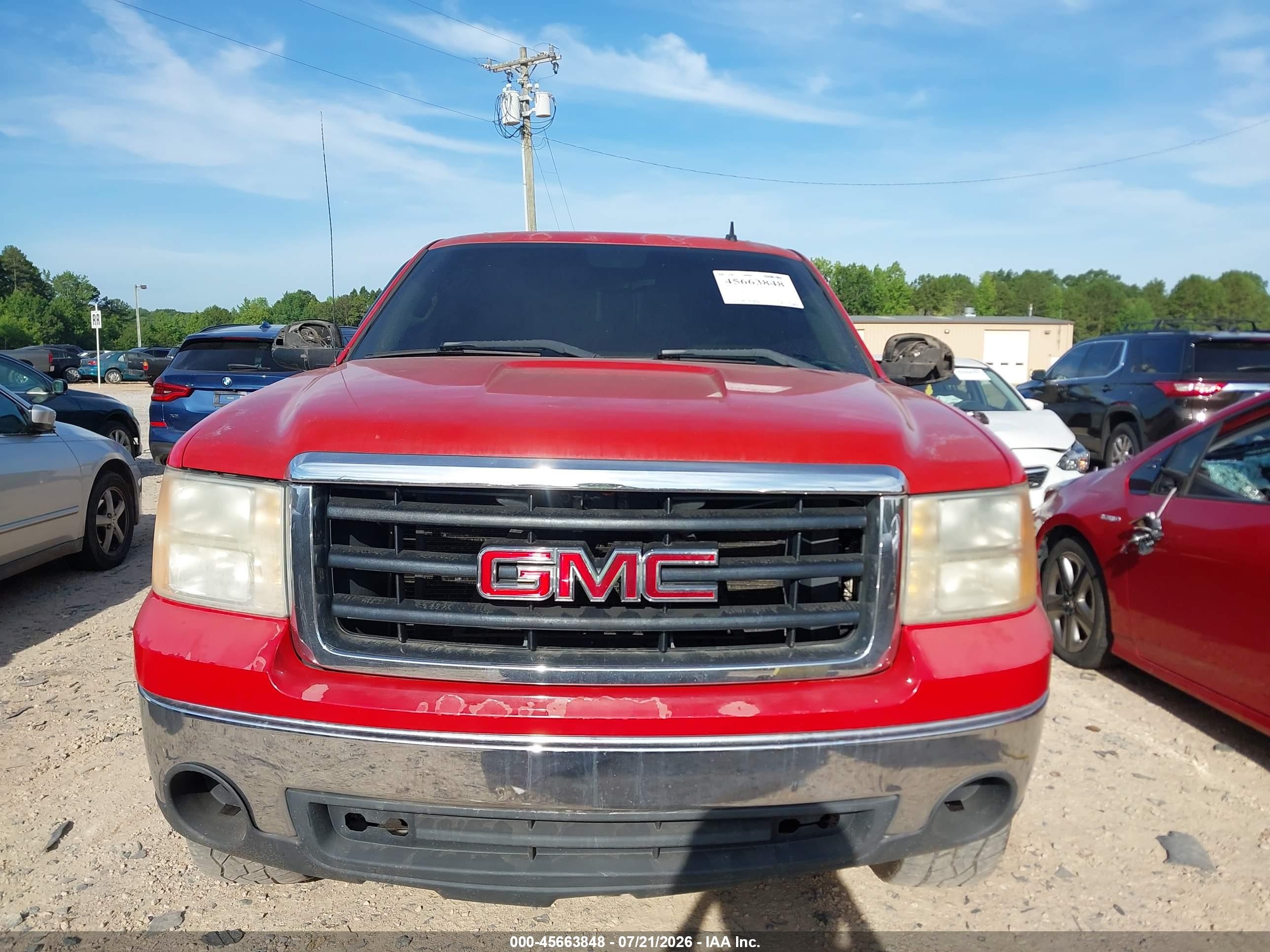 2008 Gmc Sierra 1500 Shelby Kr Red vin: 2GTEK13C481128835