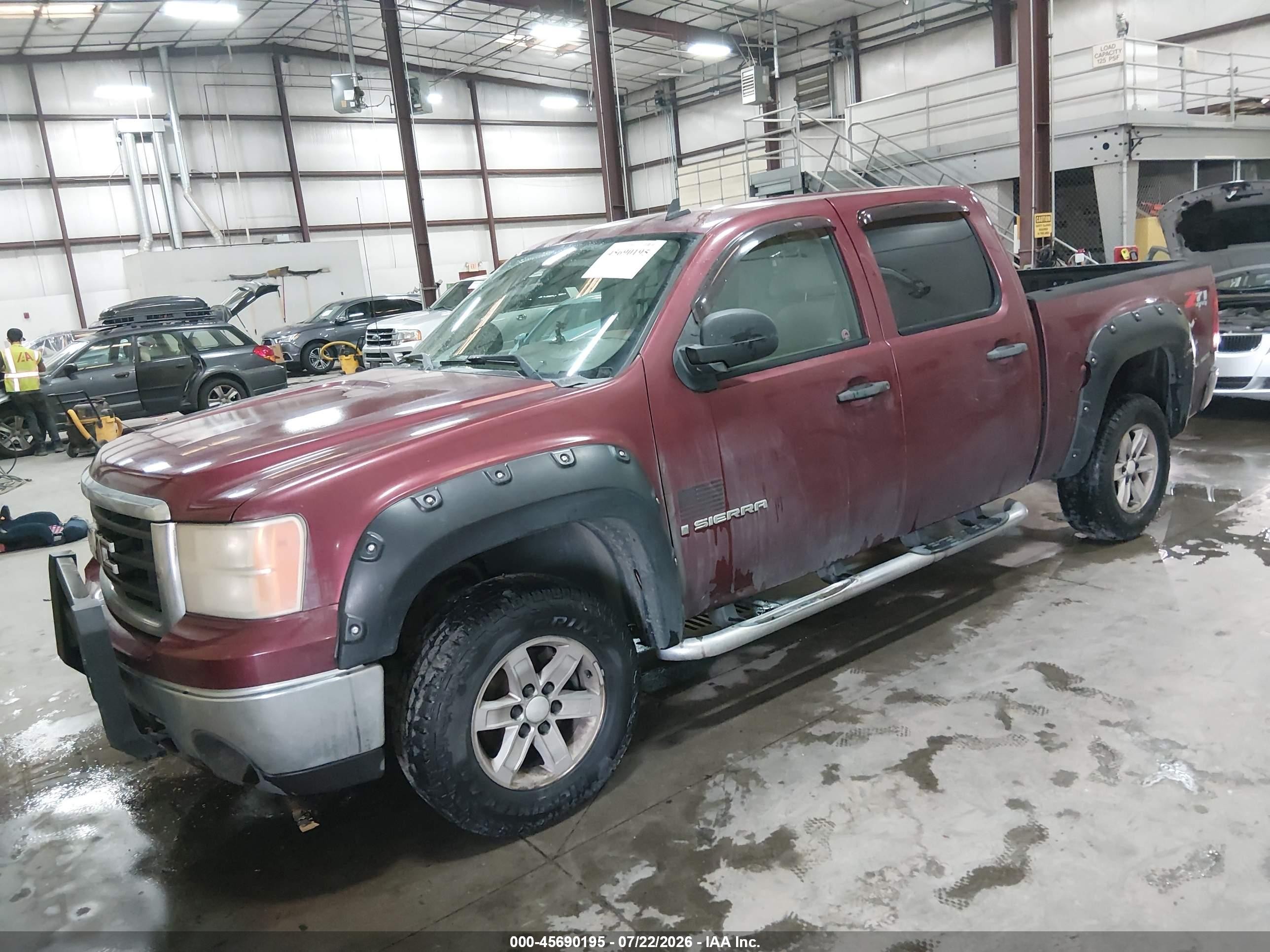 2008 Gmc Sierra 1500 Shelby Kr/sle1/work Truck Красный vin: 2GTEK13C581318949