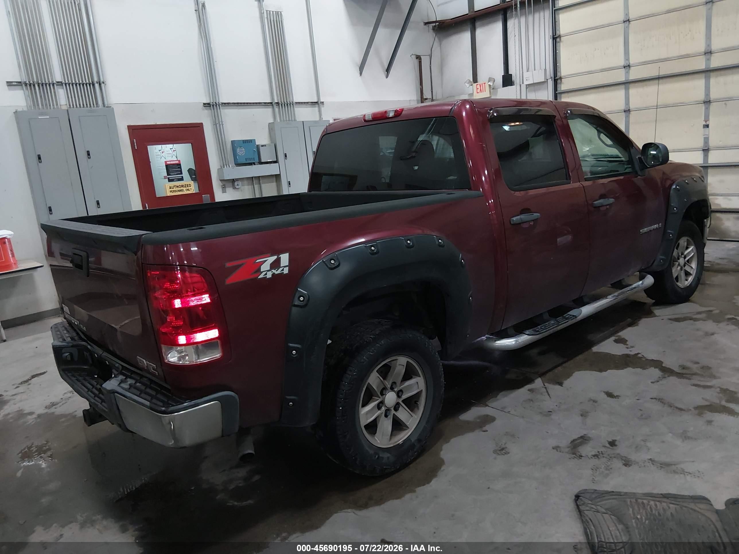 2008 Gmc Sierra 1500 Shelby Kr/sle1/work Truck Красный vin: 2GTEK13C581318949